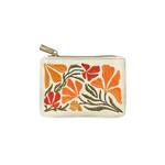 Lady Jayne Embroidered Coin Pouch - Poppies