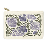 Lady Jayne Embroidered Pouch - Alliums