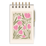 Lady Jayne Spiral Notepad & Pen - Tulips