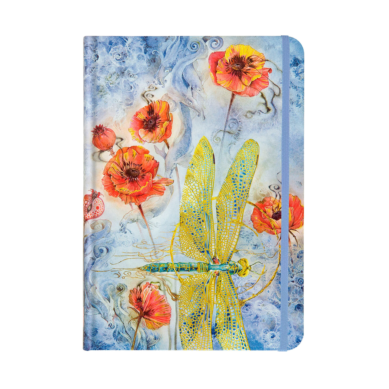 Peter Pauper Press Journal - Small - Indigo Dragonfly