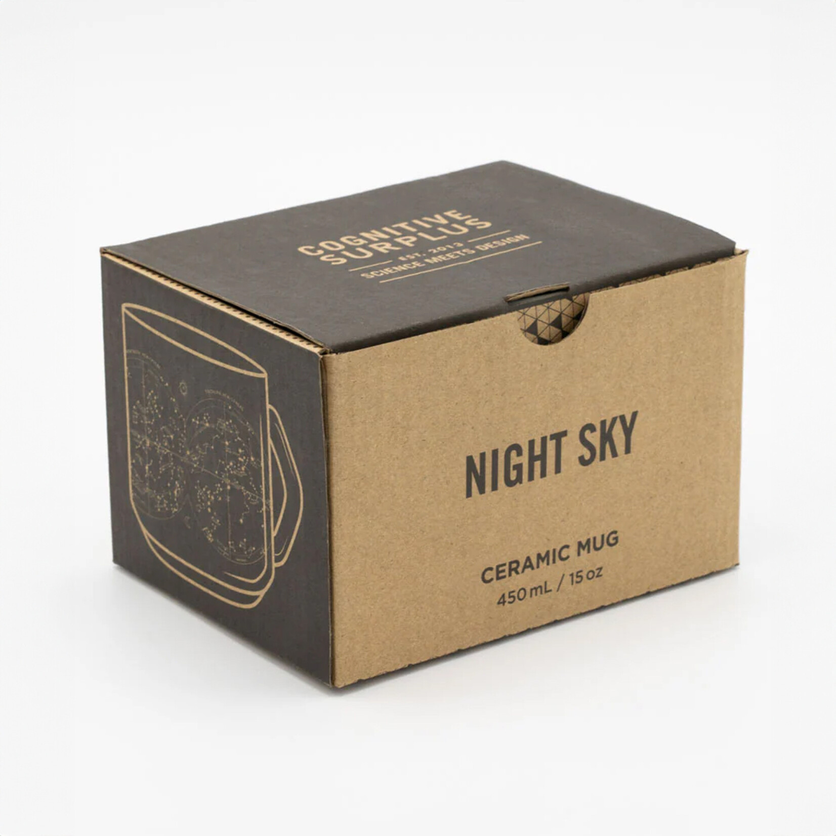 Cognitive Surplus Ceramic Mug - Night Sky (15oz)