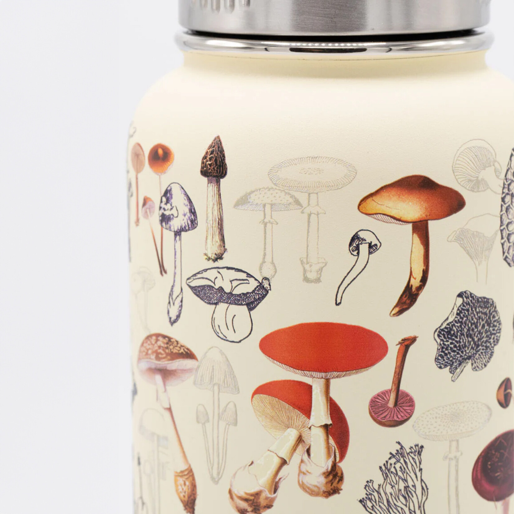 Cognitive Surplus Stainless Steel Bottle - Mushrooms (32oz)