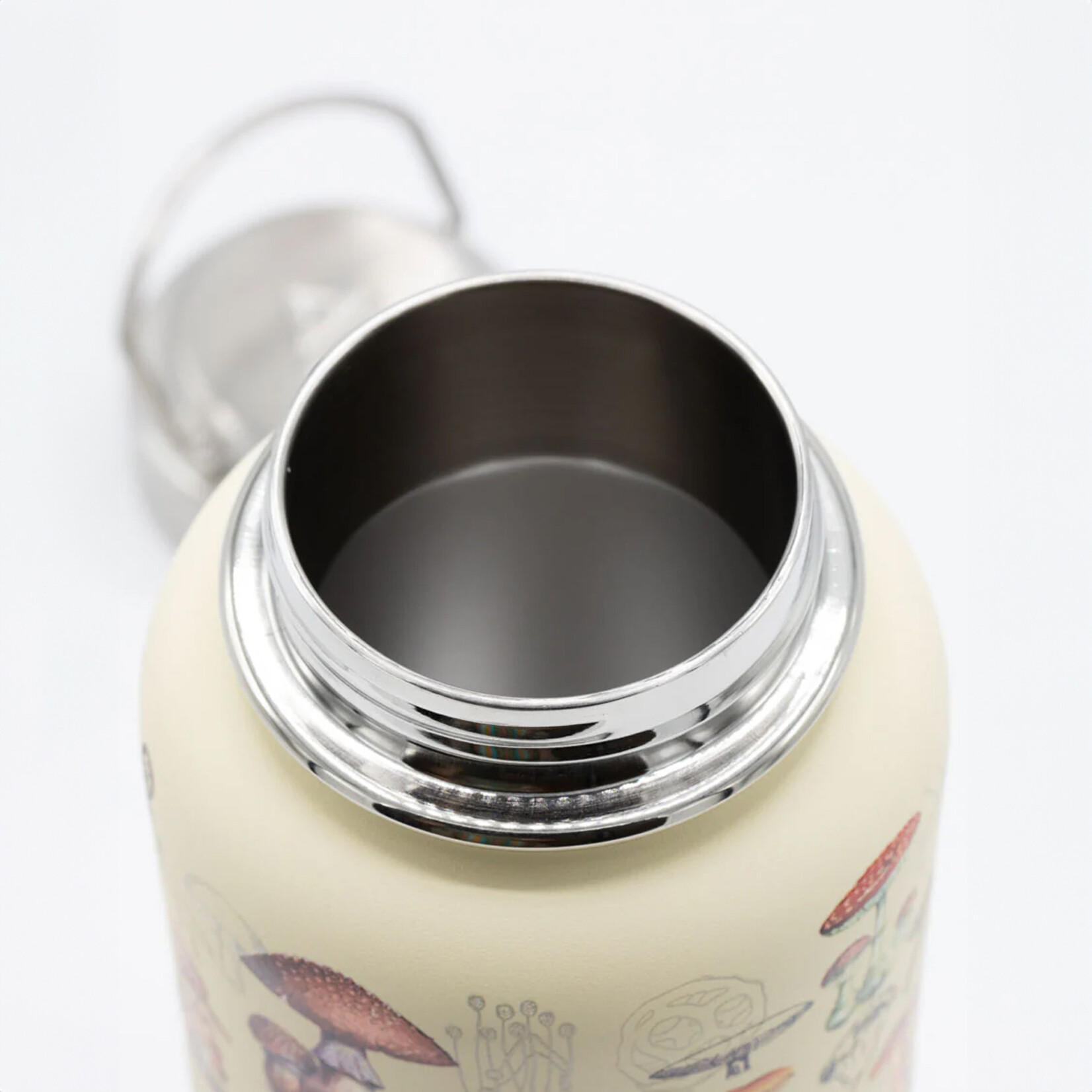 Cognitive Surplus Stainless Steel Bottle - Mushrooms (32oz)