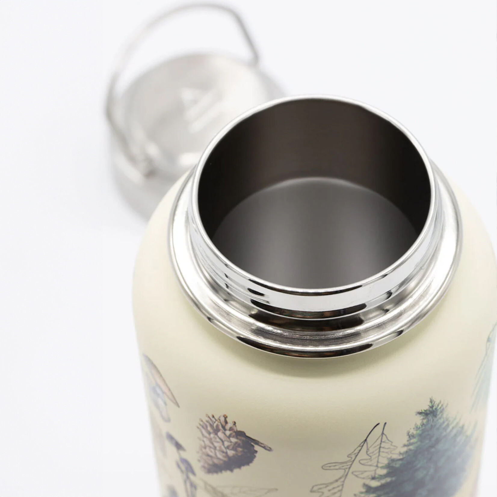 Cognitive Surplus Stainless Steel Bottle - Woodland Forest (32oz)