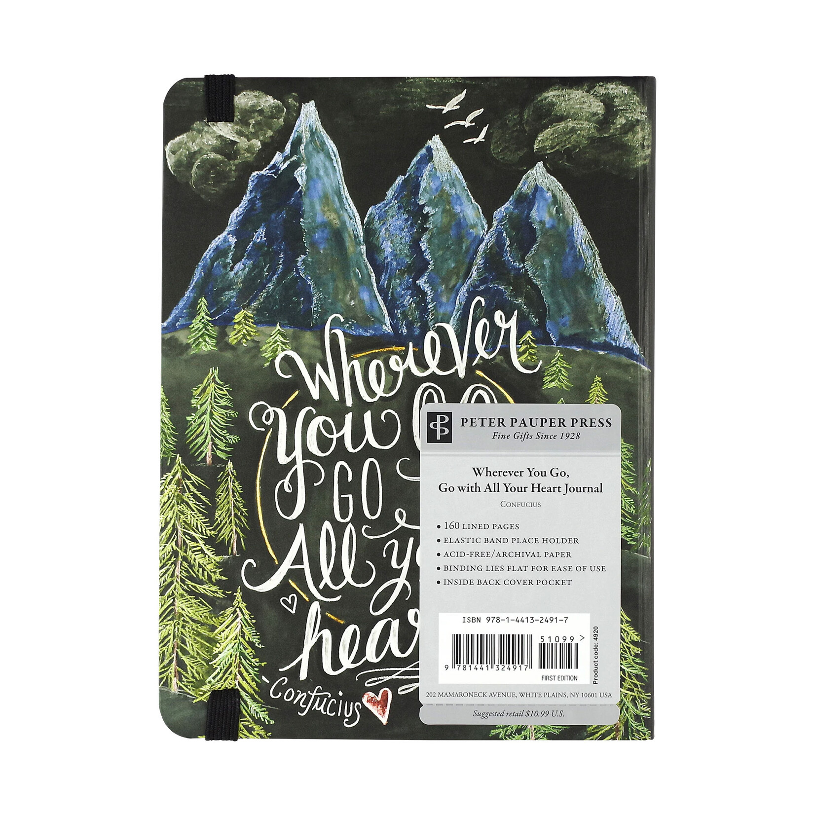Peter Pauper Press Journal - Mid-Size - Wherever You Go