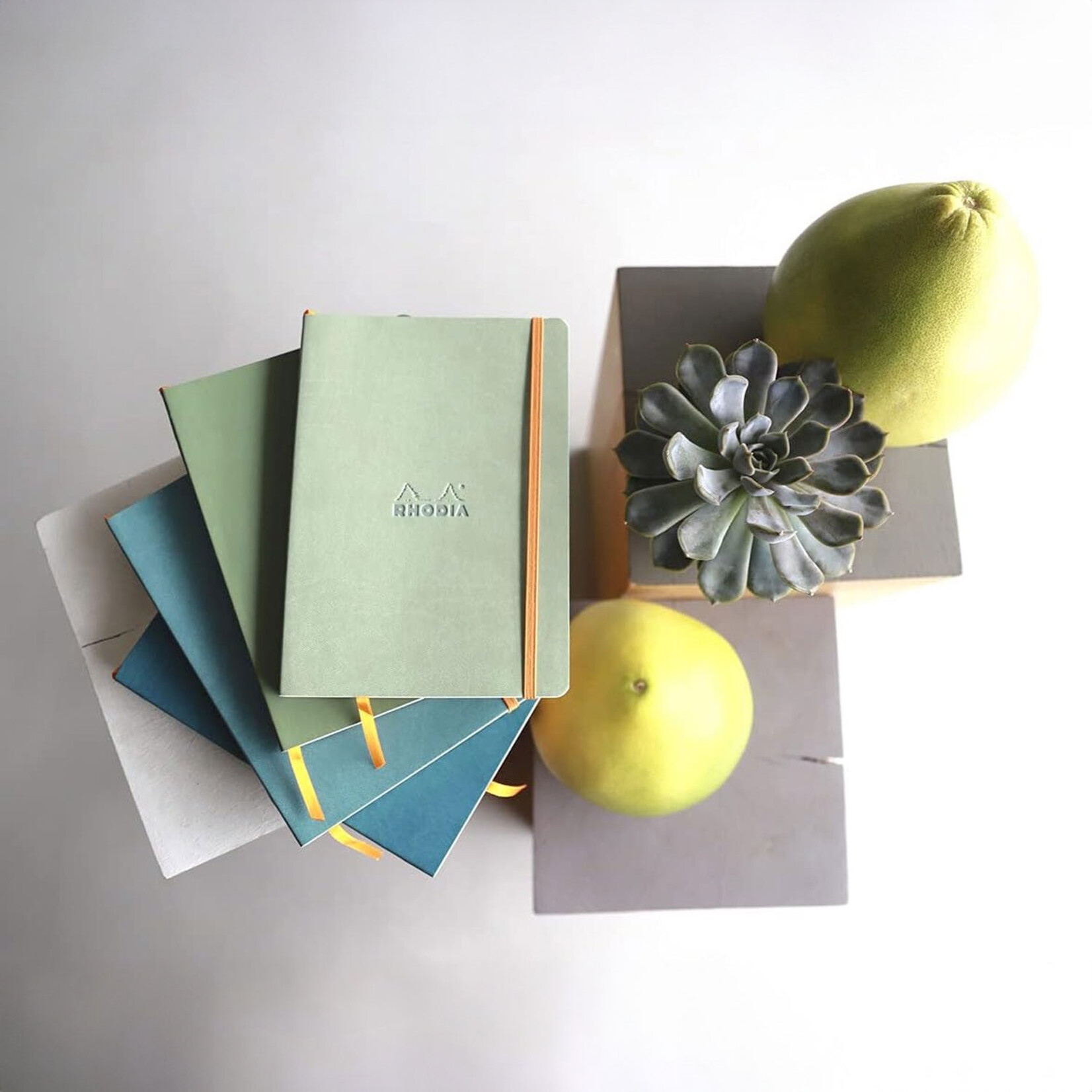 Rhodia Rhodia A5 Notebook - Peacock - Lined / Dot Grid