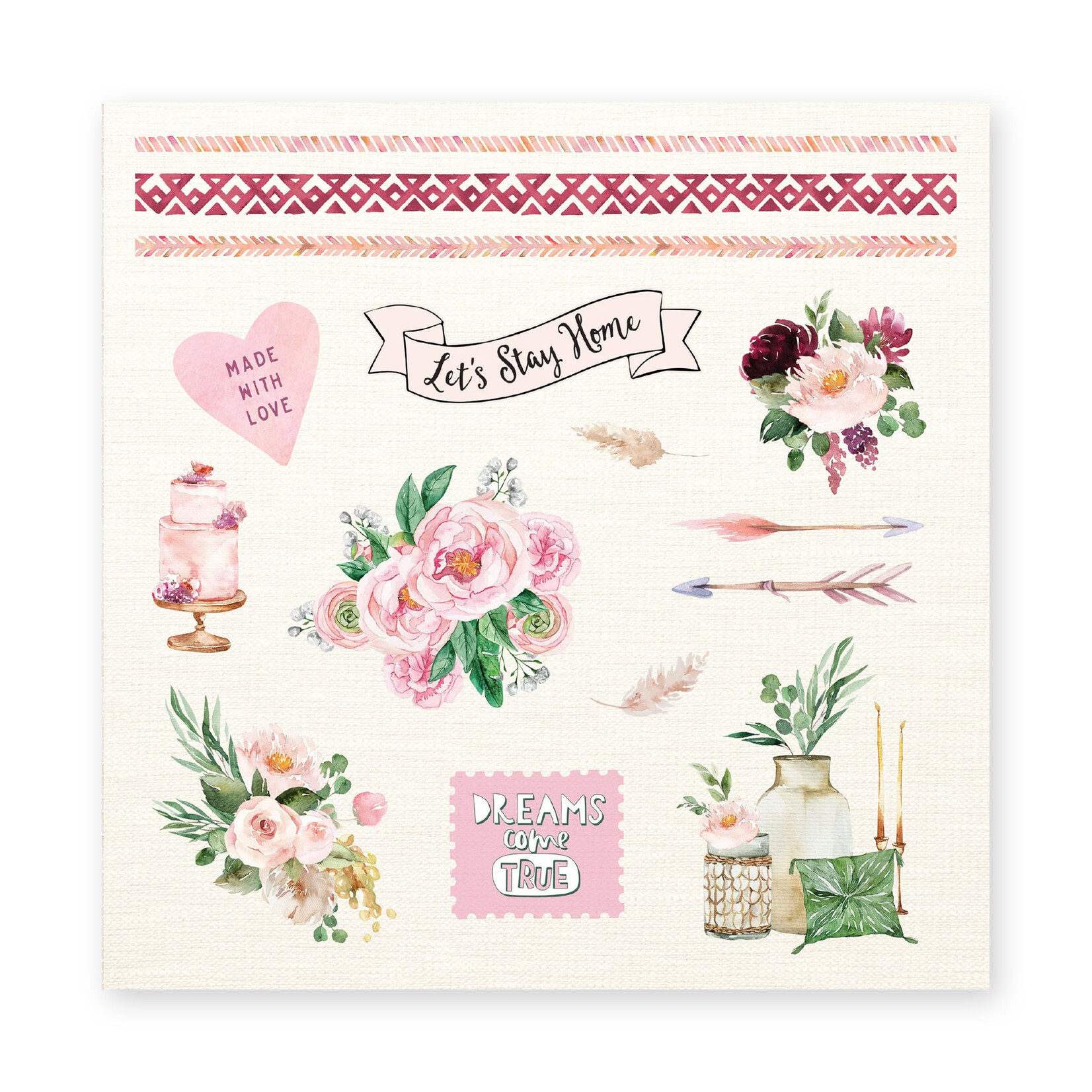 Peter Pauper Press Sticker Book - Boho Dreams
