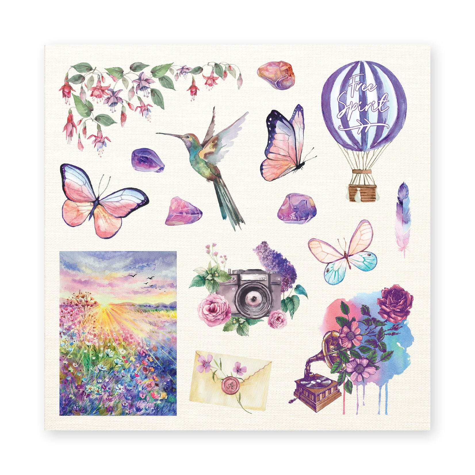 Peter Pauper Press Sticker Book - Boho Dreams