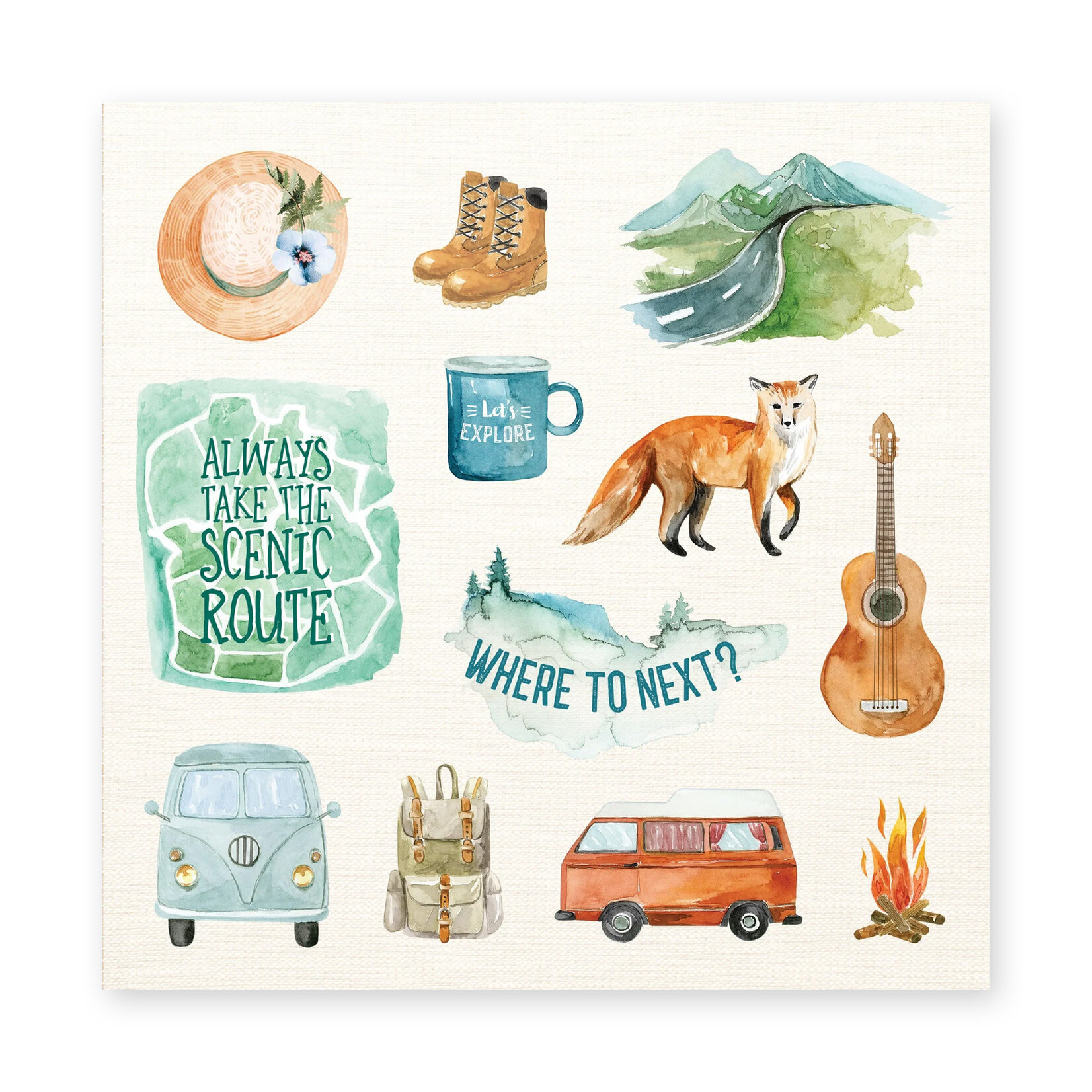 Peter Pauper Press Sticker Book - Boho Dreams