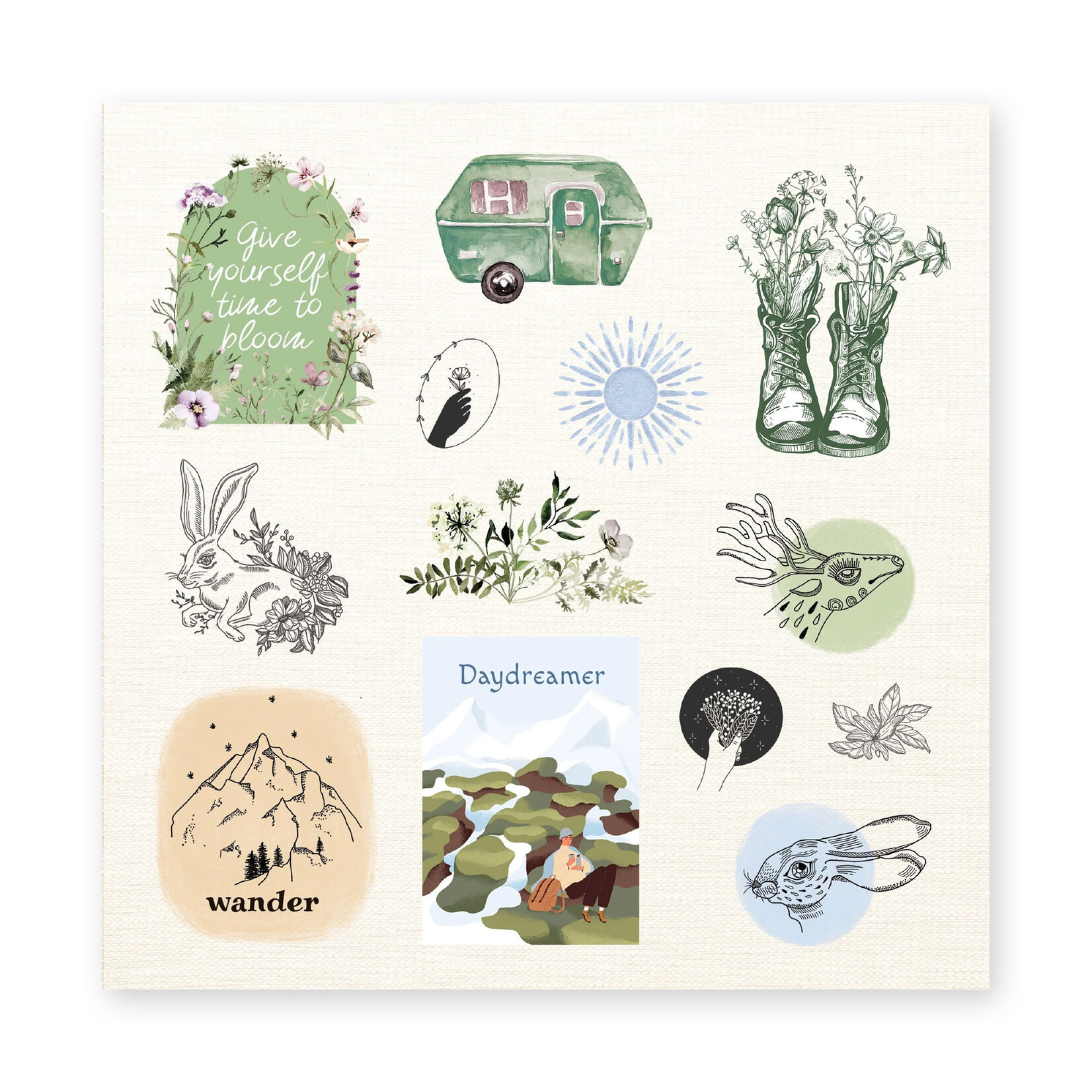 Peter Pauper Press Sticker Book - Boho Dreams