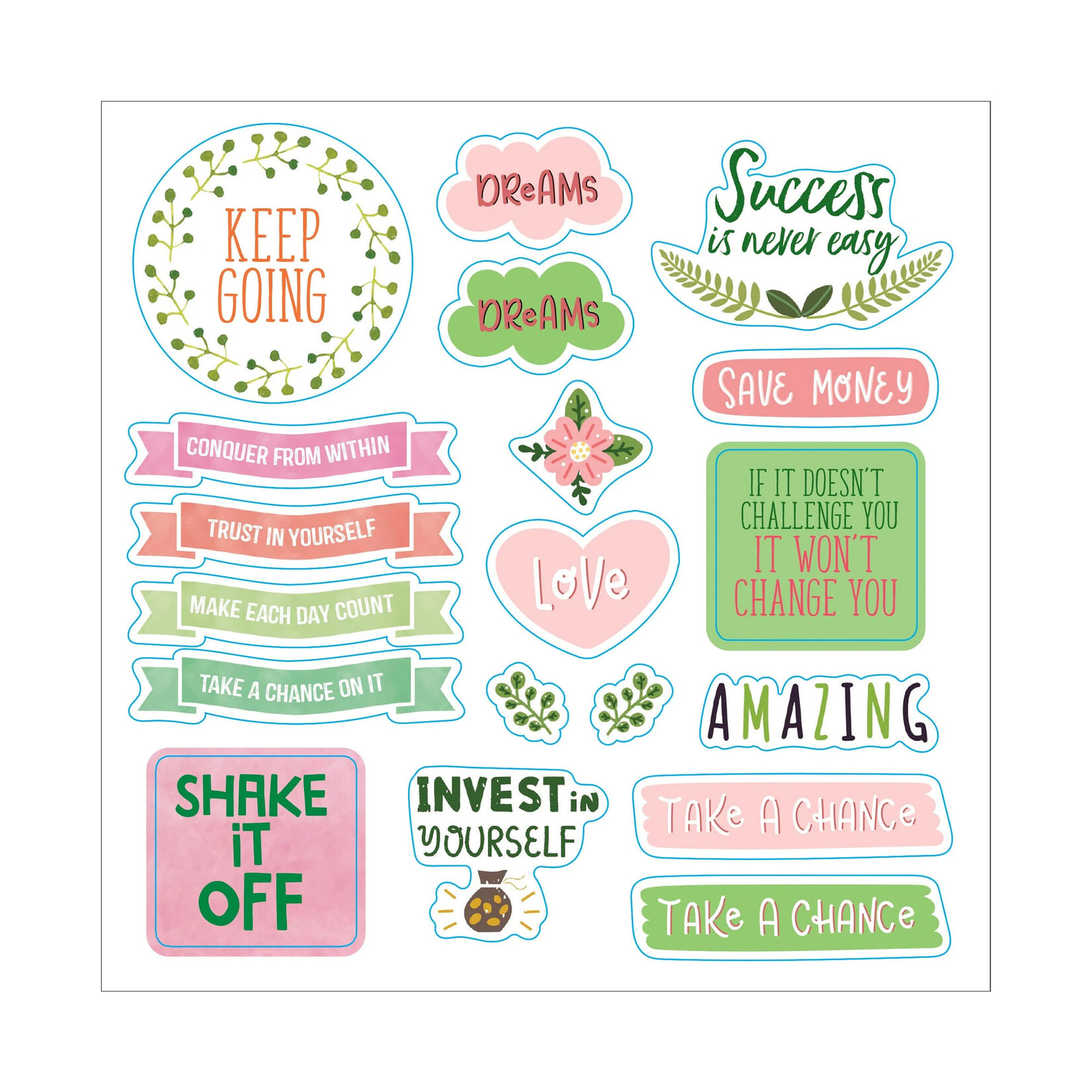 Peter Pauper Press Sticker Book - Whatever You Say!