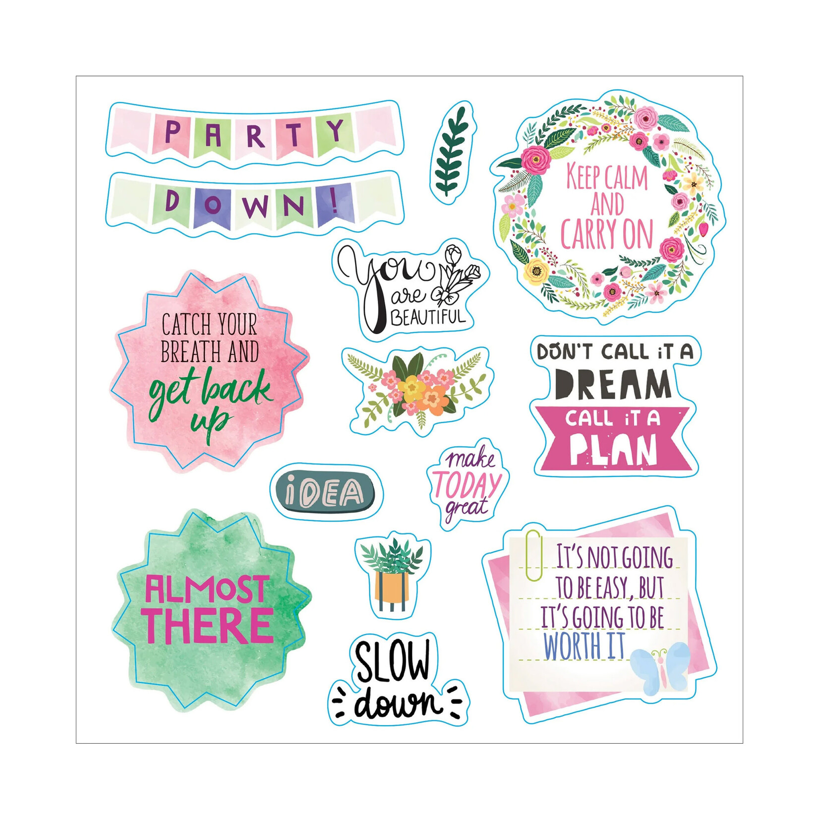 Peter Pauper Press Sticker Book - Whatever You Say!