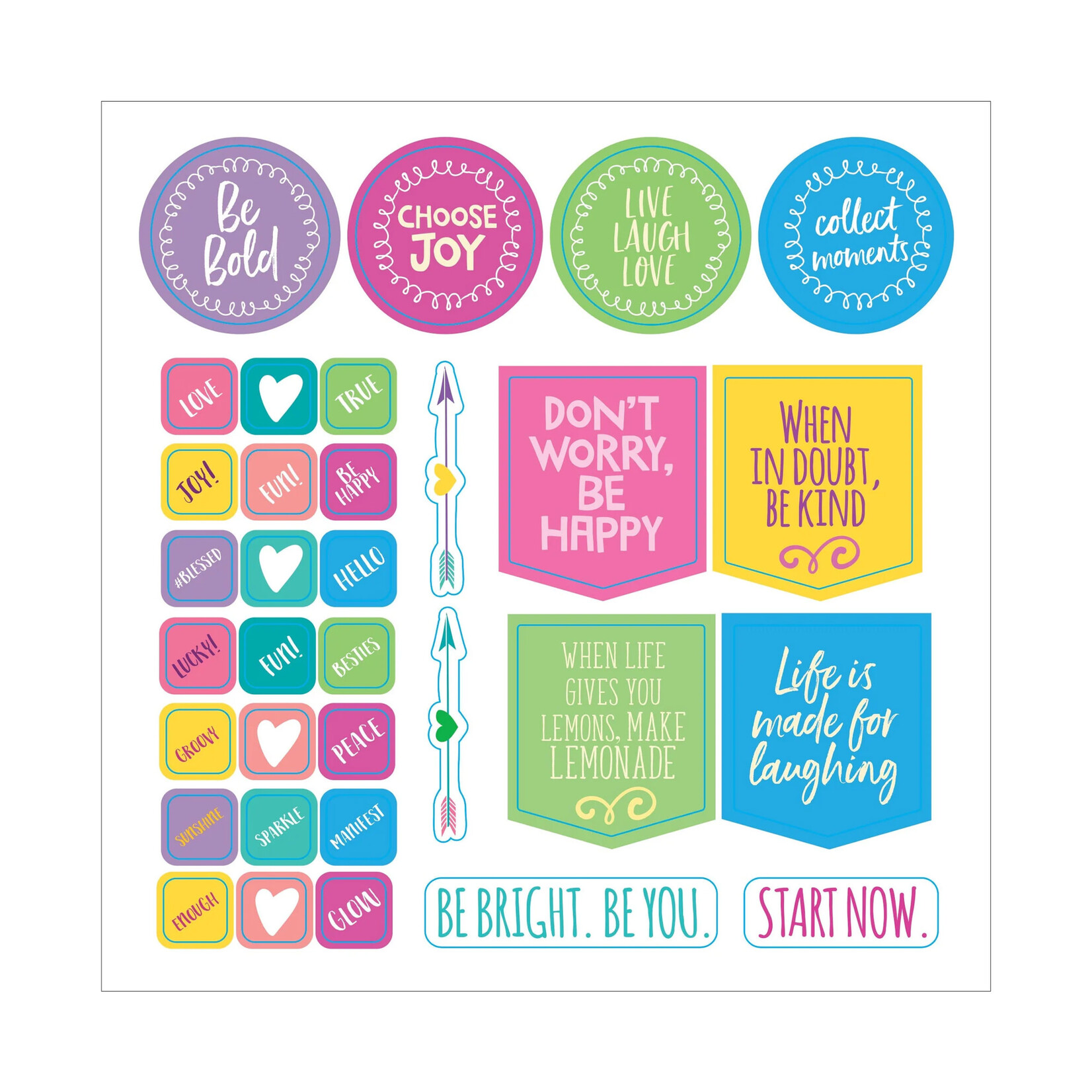 Peter Pauper Press Sticker Book - Whatever You Say!