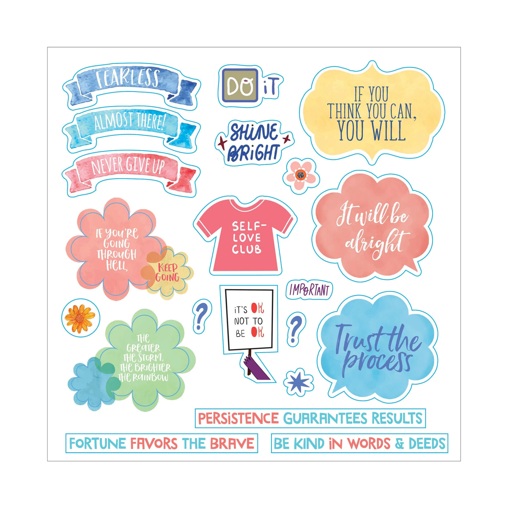 Peter Pauper Press Sticker Book - Whatever You Say!