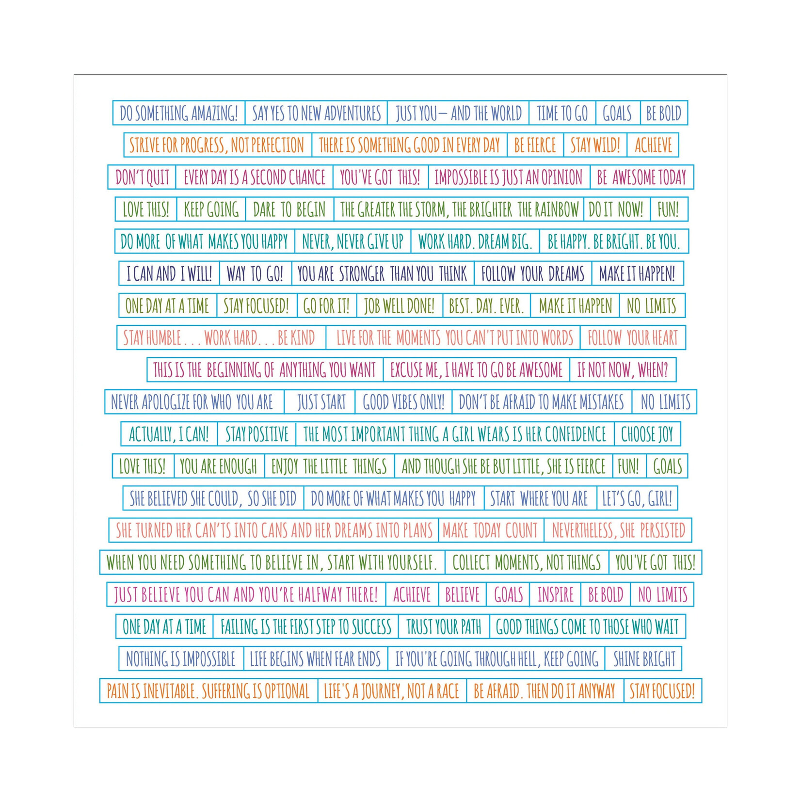 Peter Pauper Press Sticker Book - Whatever You Say!