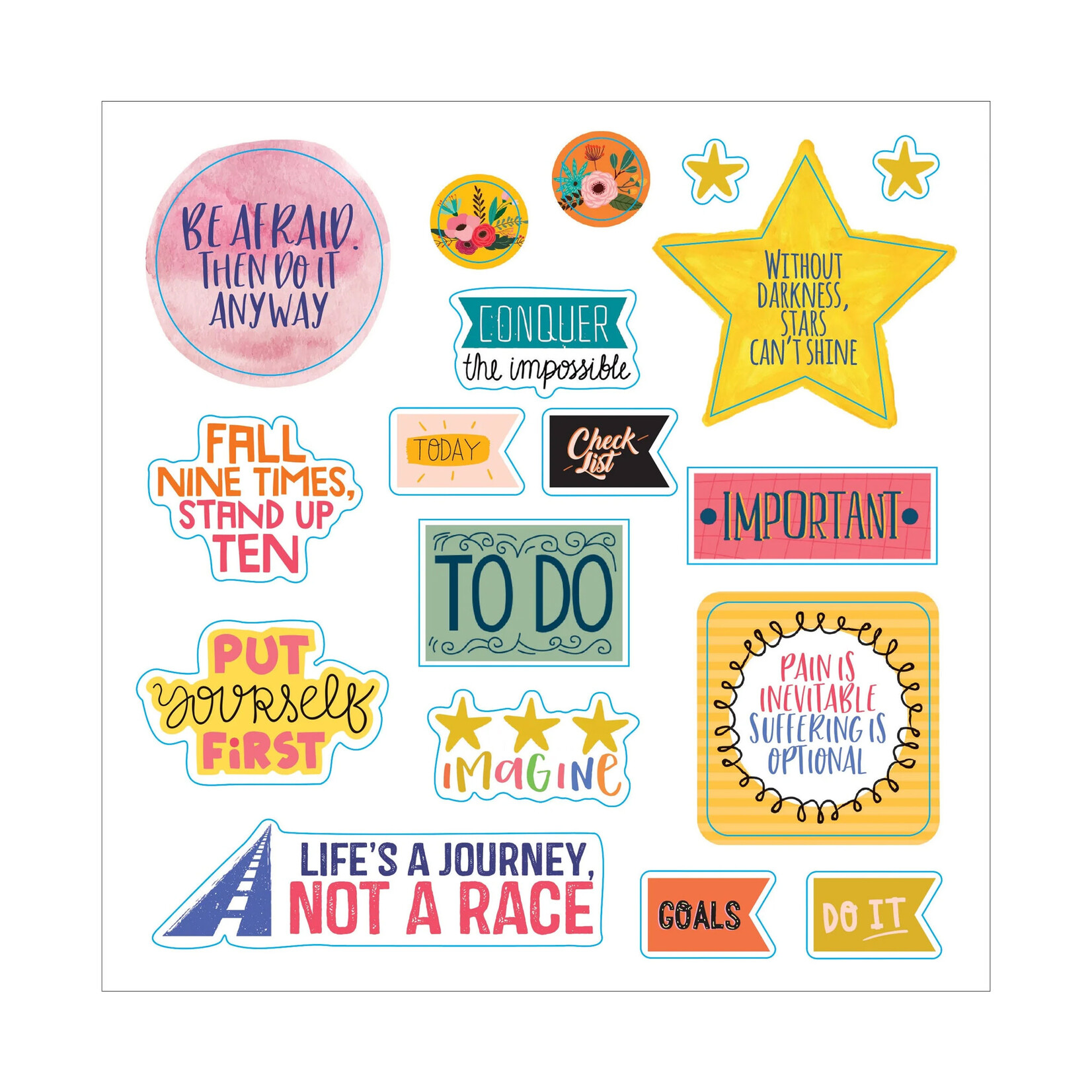 Peter Pauper Press Sticker Book - Whatever You Say!