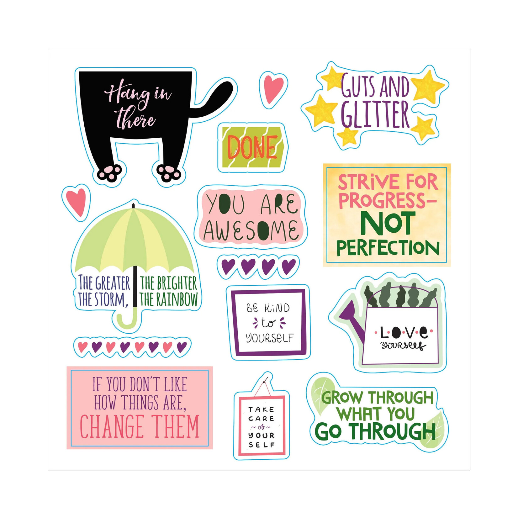 Peter Pauper Press Sticker Book - Whatever You Say!