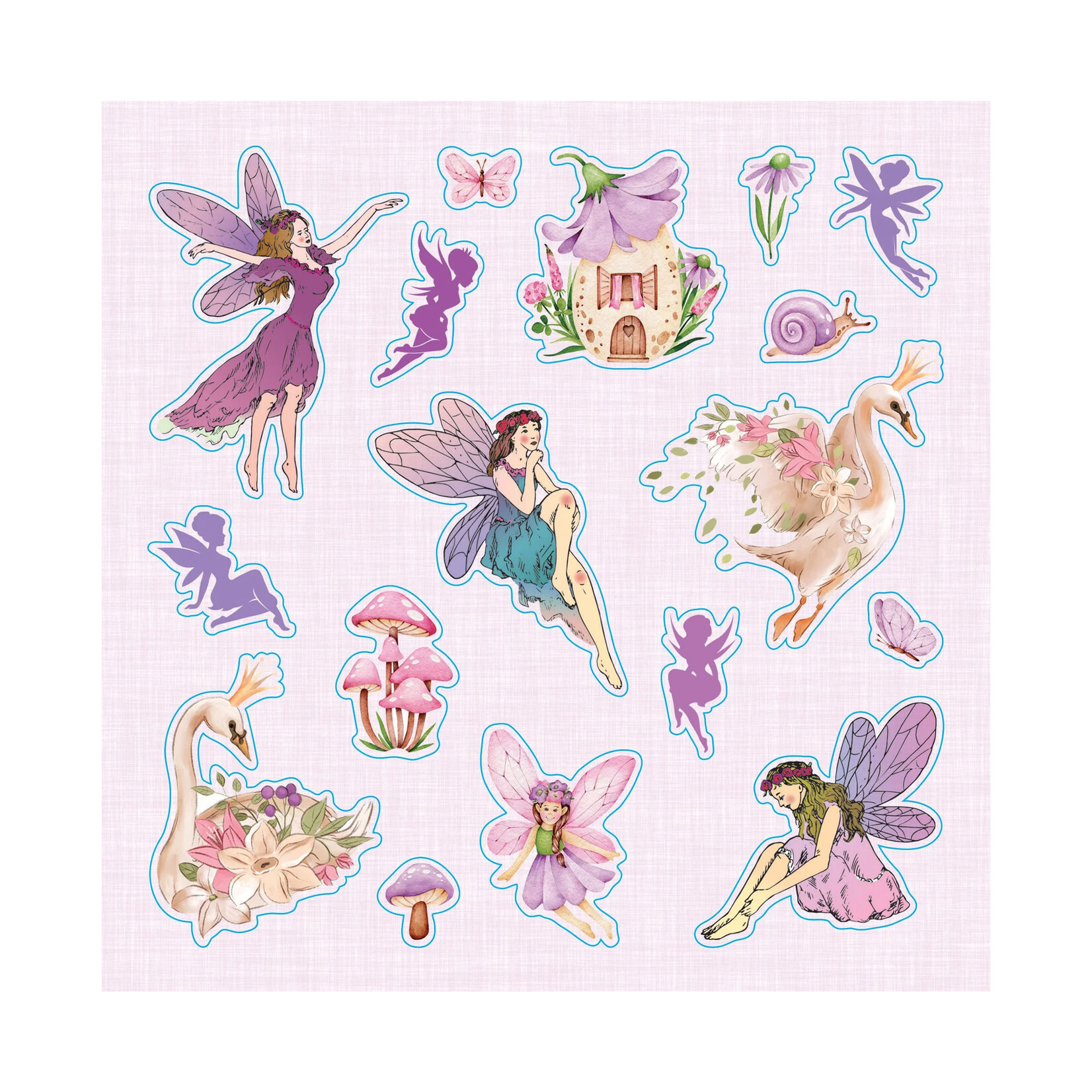 Peter Pauper Press Sticker Book - Faerie Kingdom