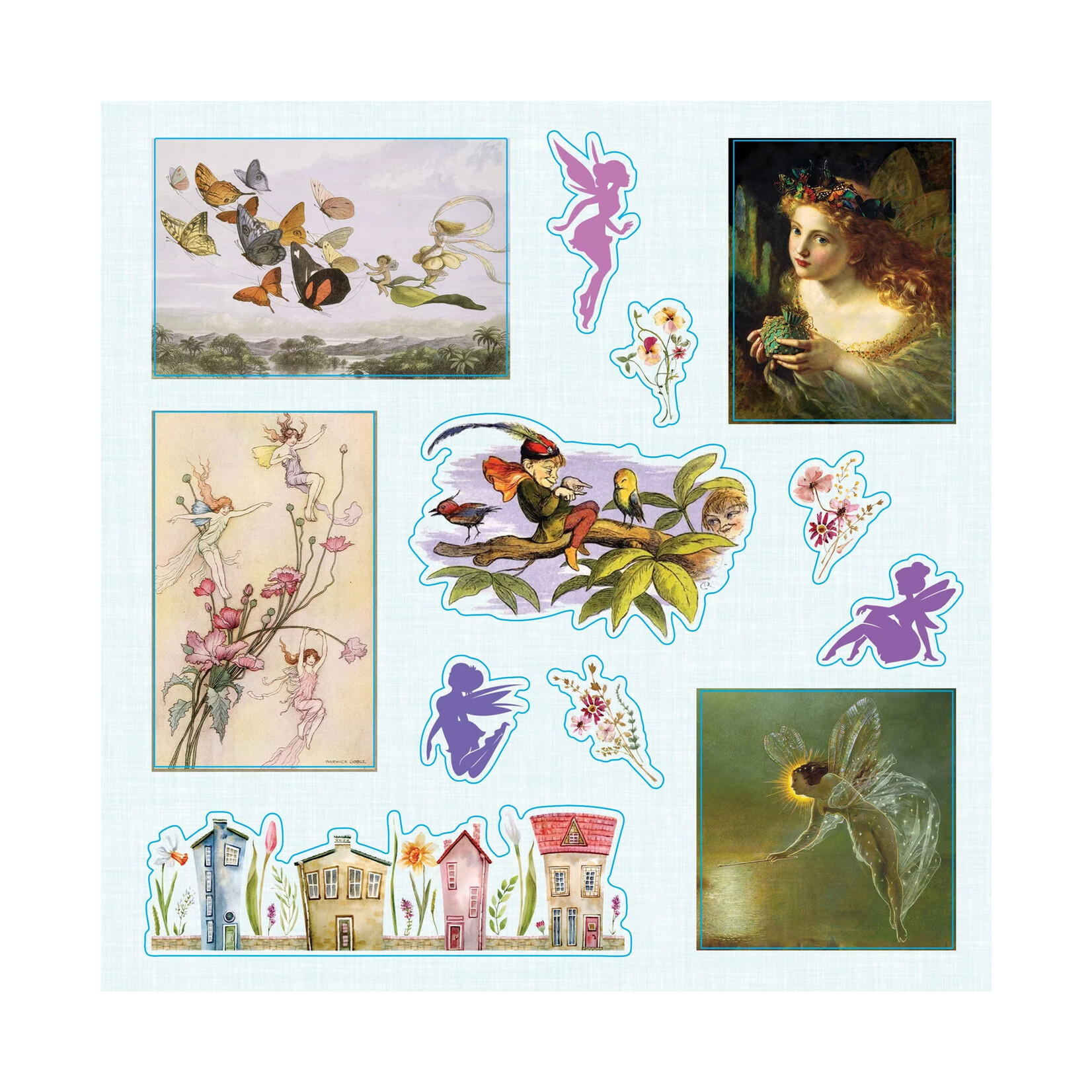 Peter Pauper Press Sticker Book - Faerie Kingdom