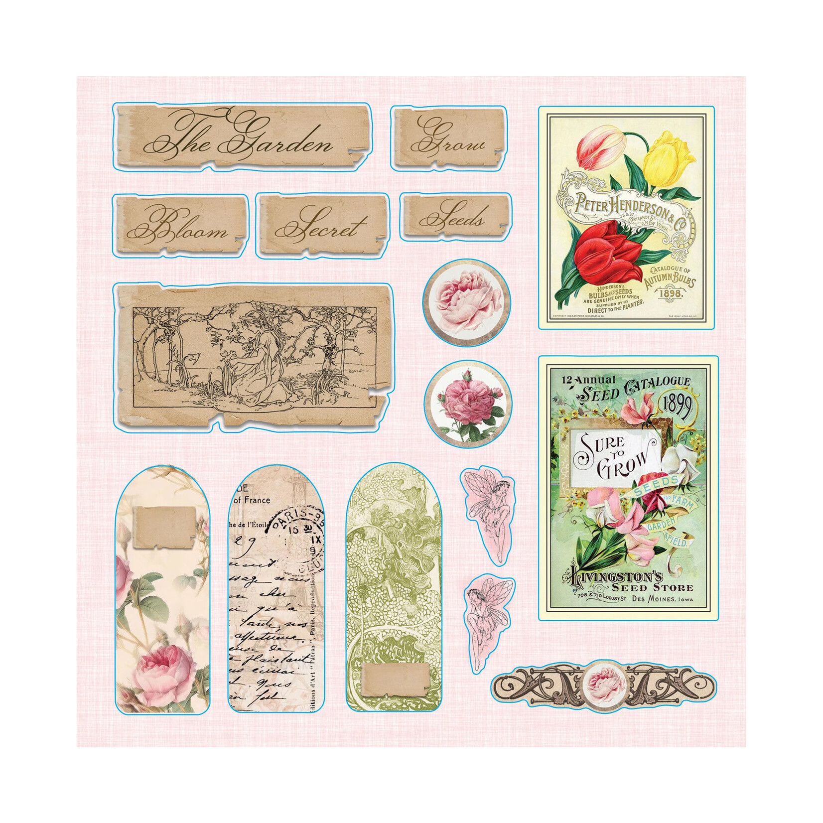 Peter Pauper Press Sticker Book - Faerie Kingdom