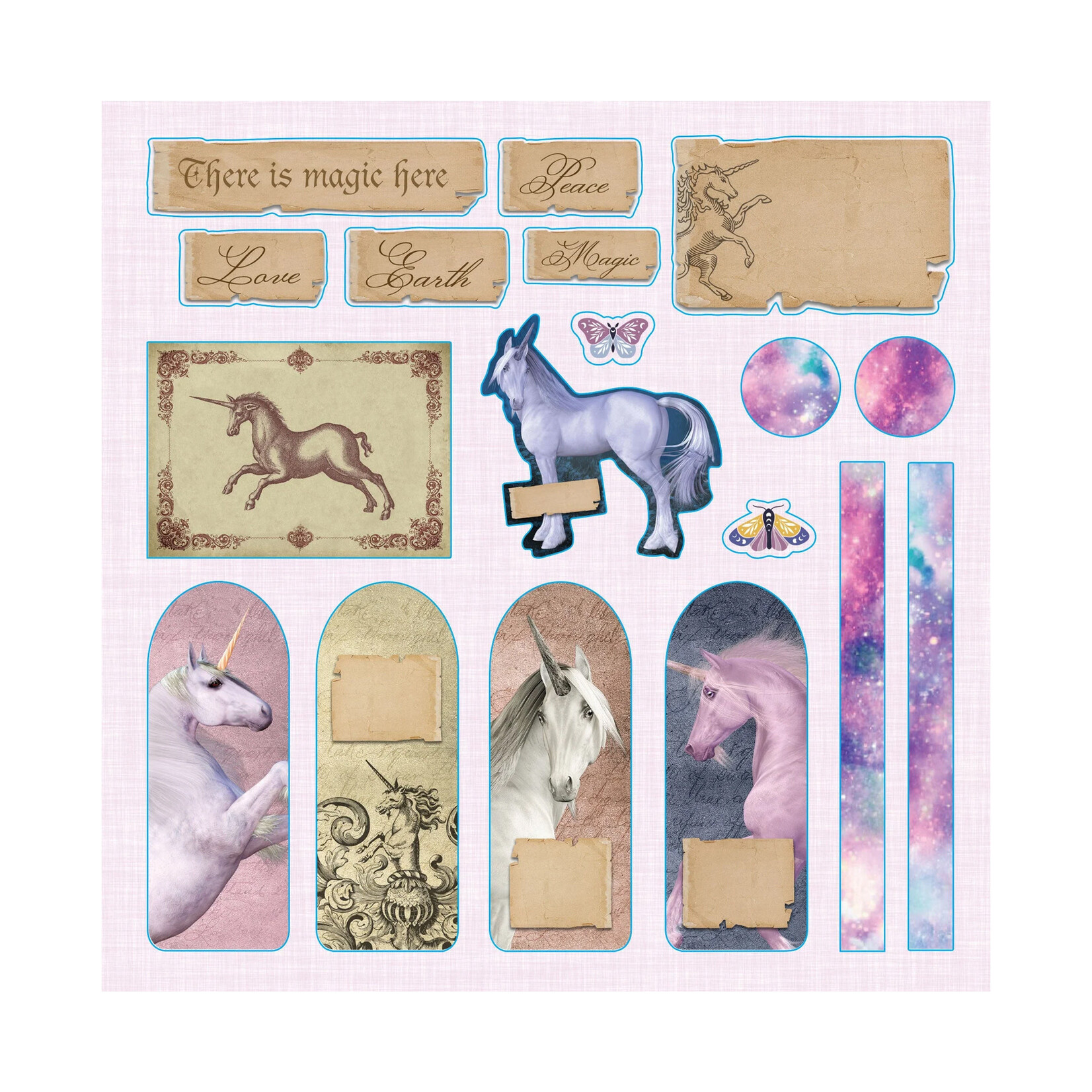 Peter Pauper Press Sticker Book - Faerie Kingdom