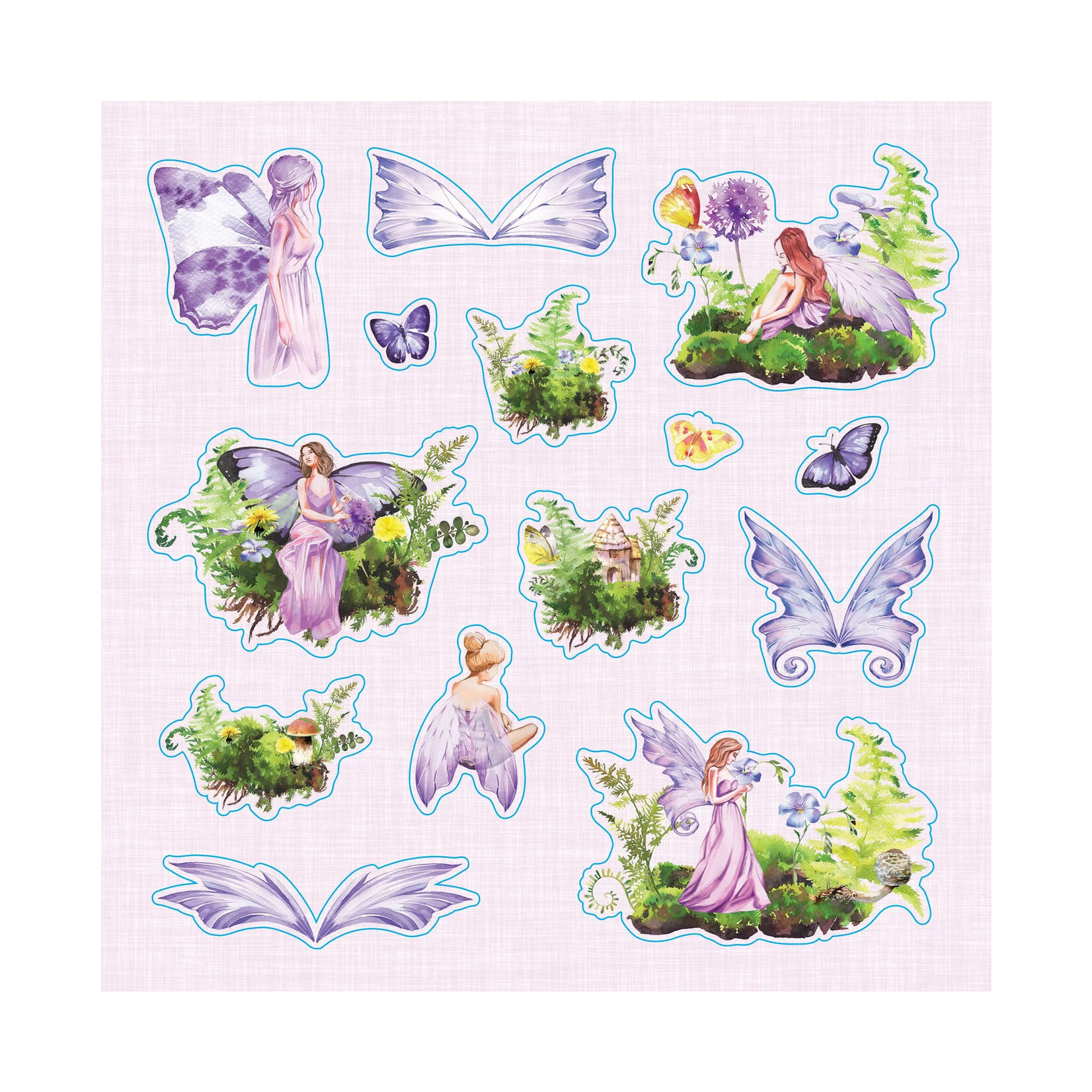 Peter Pauper Press Sticker Book - Faerie Kingdom