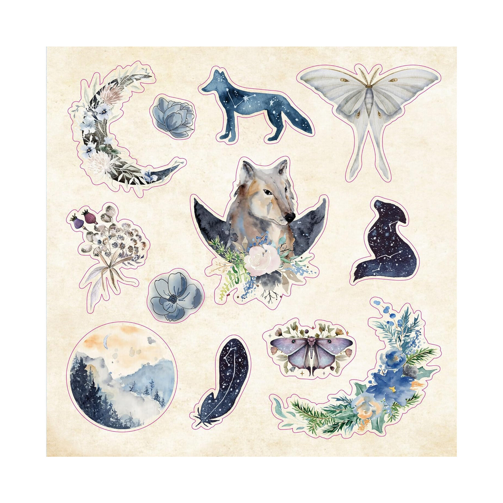 Peter Pauper Press Sticker Book - Celestial Wonders