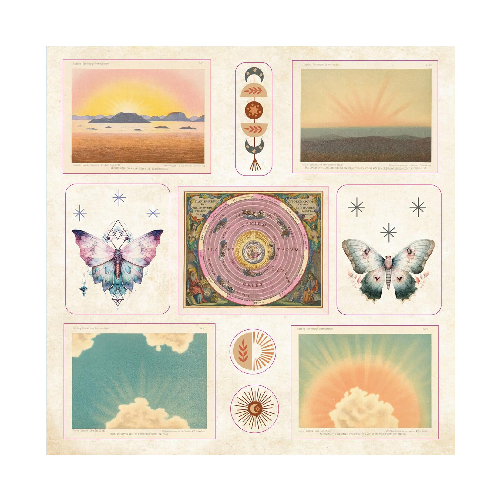 Peter Pauper Press Sticker Book - Celestial Wonders