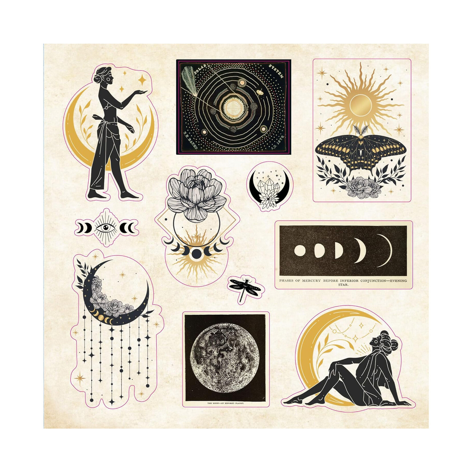 Peter Pauper Press Sticker Book - Celestial Wonders