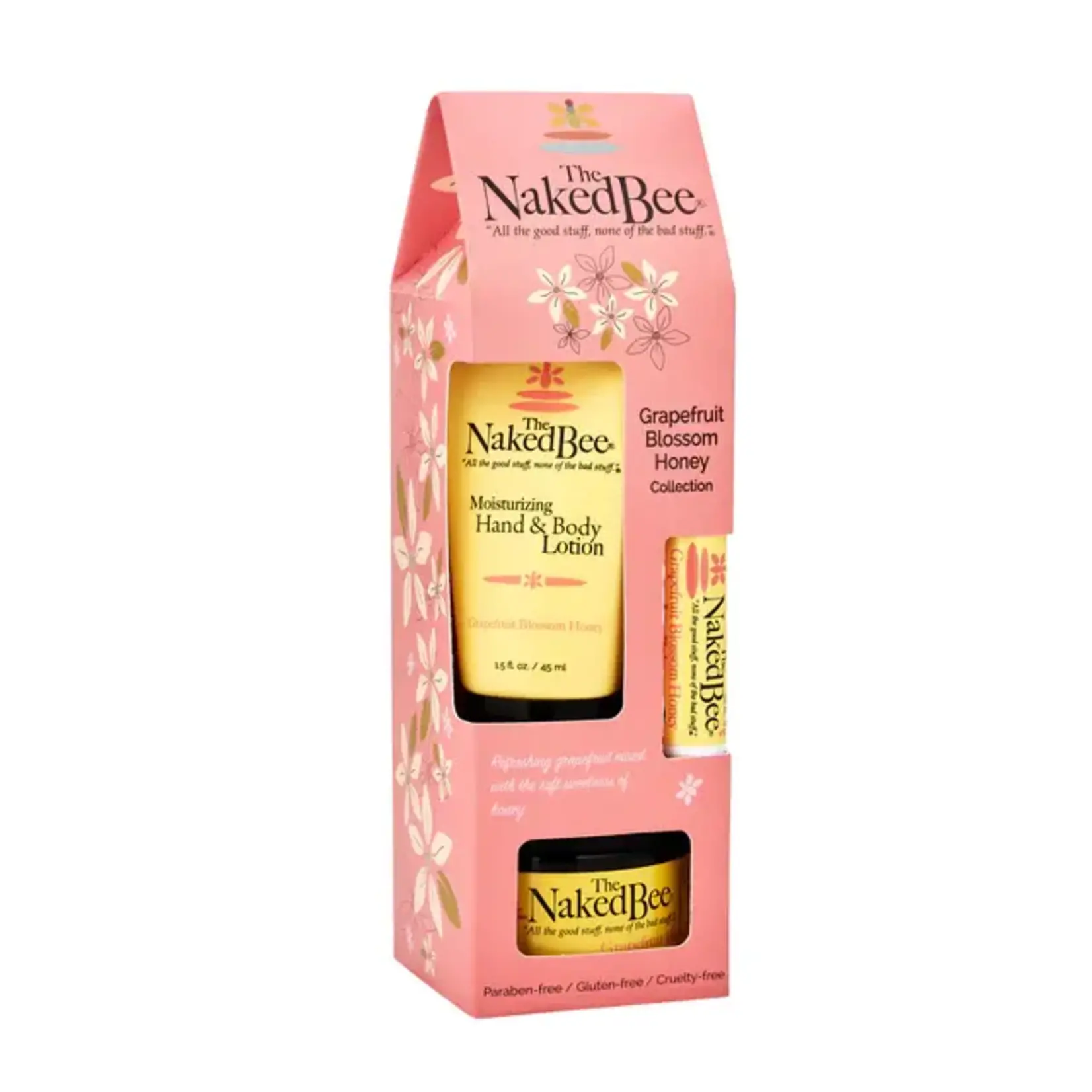 Naked Bee Gift Set - Grapefruit Blossom Honey