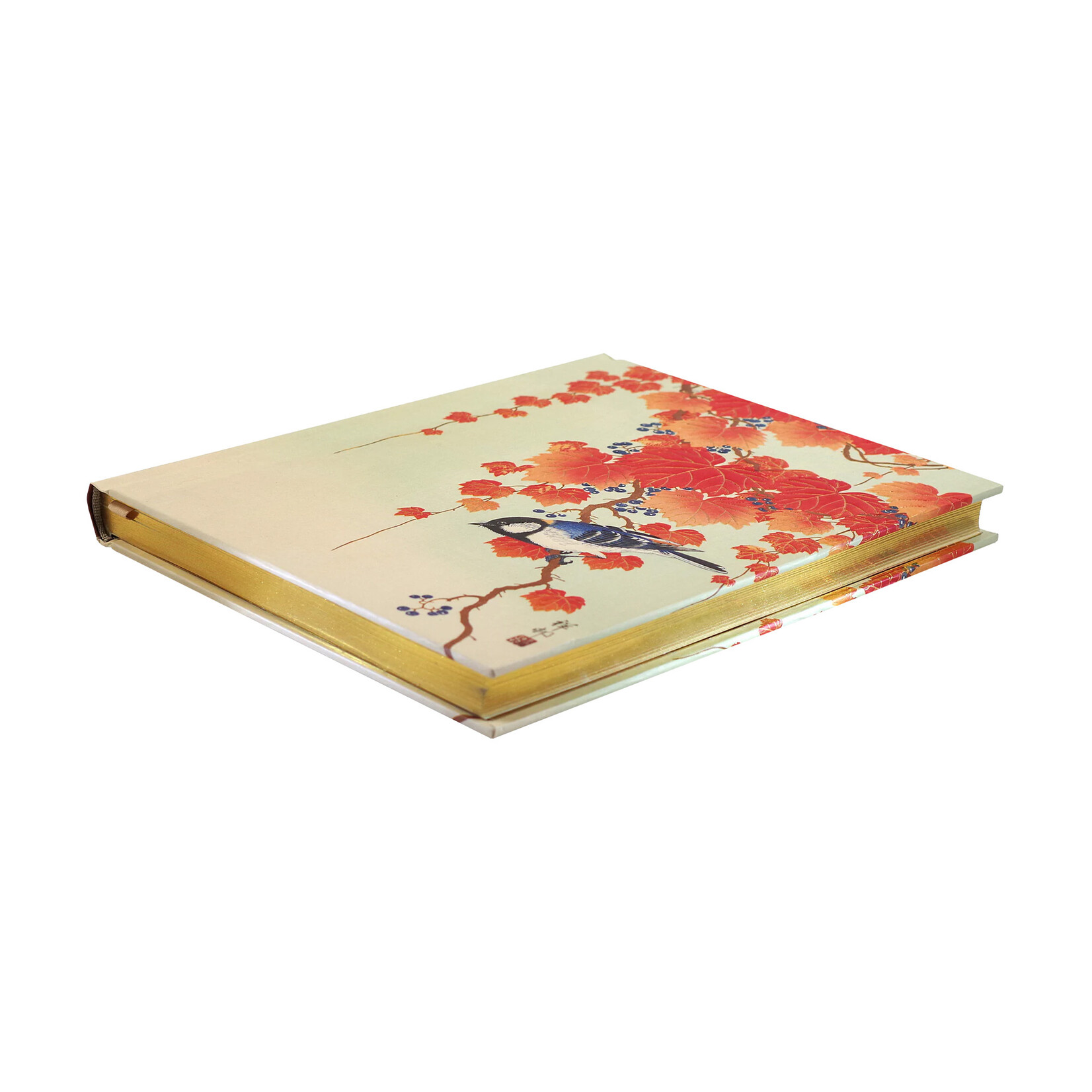 Peter Pauper Press Journal - Oversize - Bird & Red Ivy