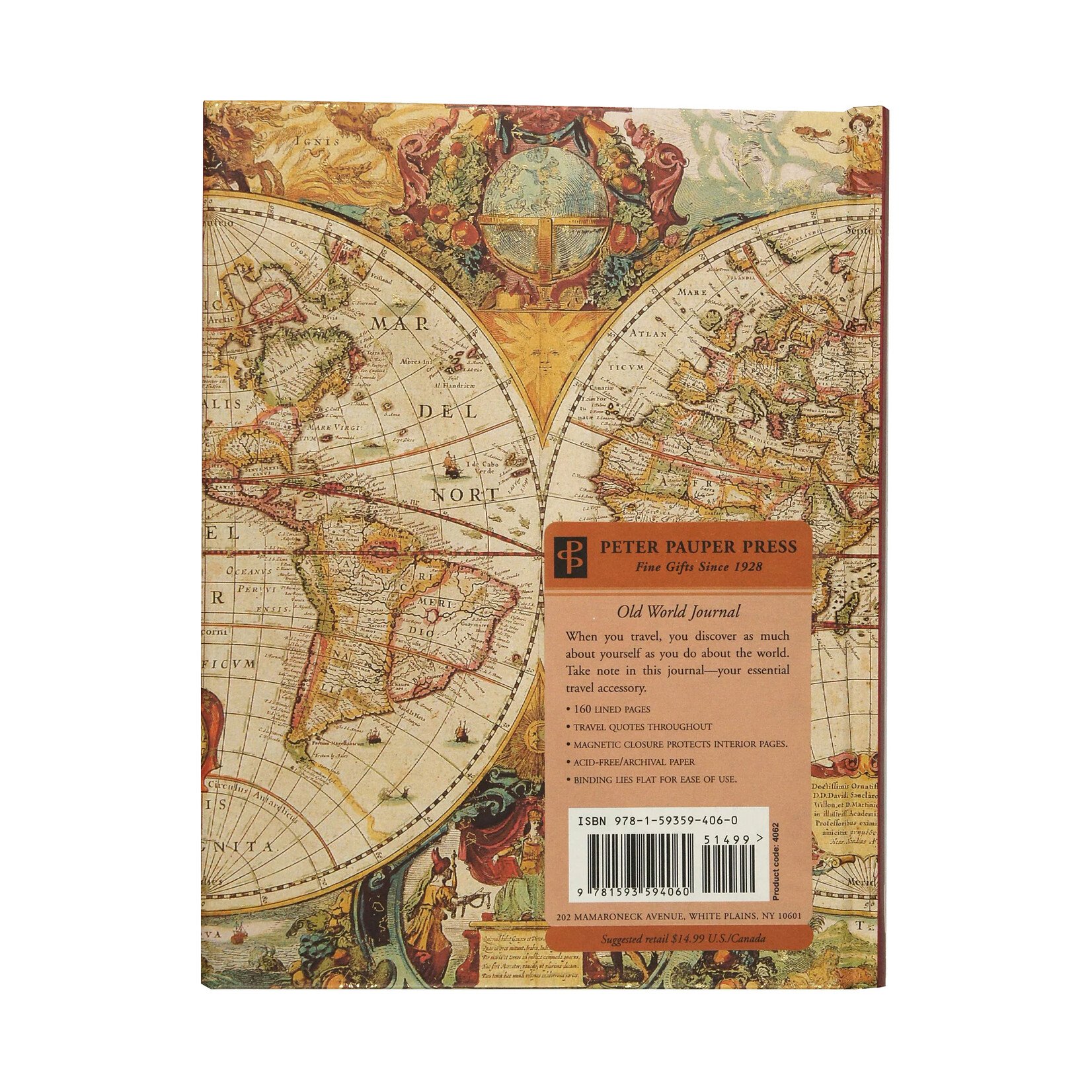 Peter Pauper Press Journal - Foldover - Old World