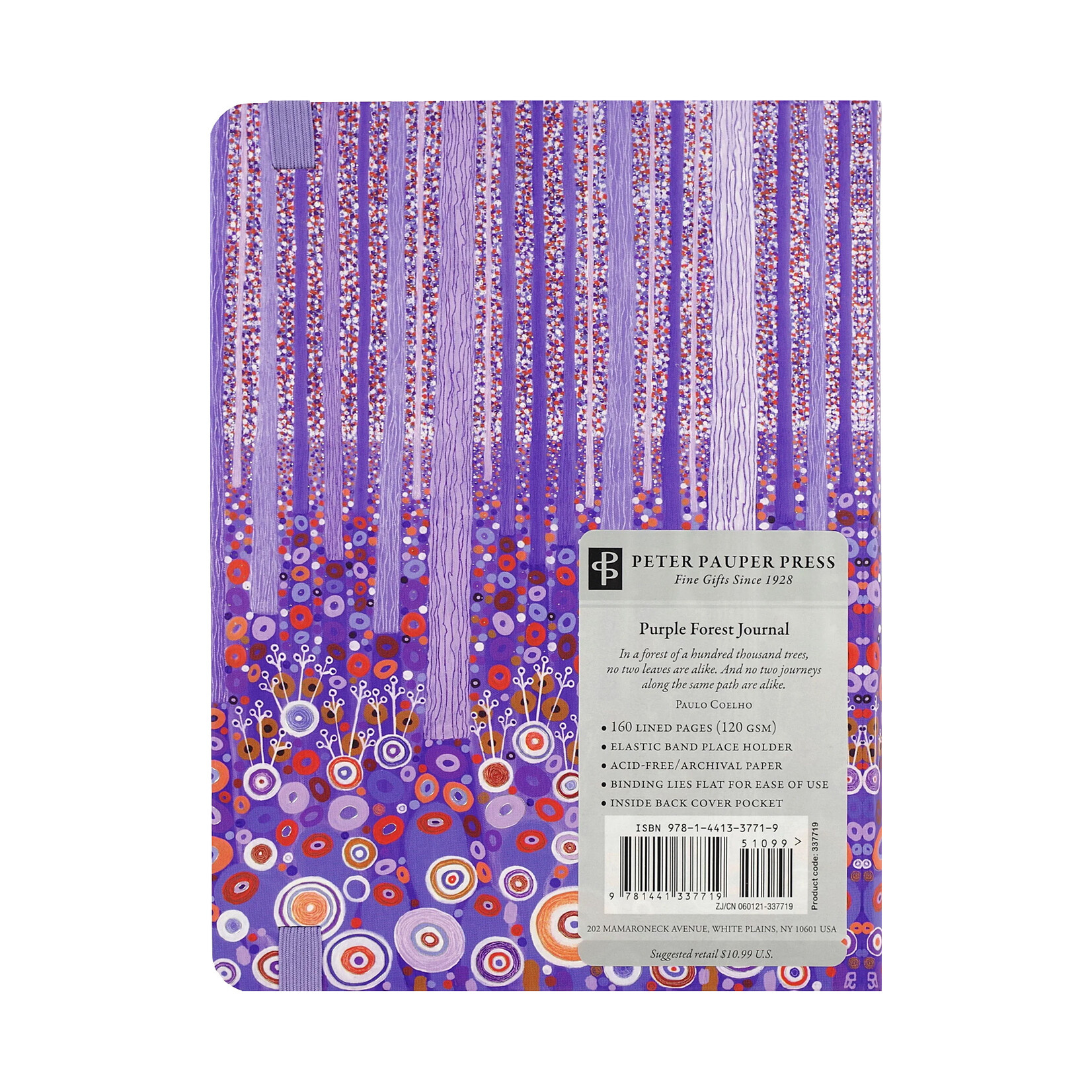 Peter Pauper Press Journal - Mid-Size - Purple Forest