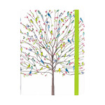 Peter Pauper Press Journal - Mid-Size - Tree of Budgies