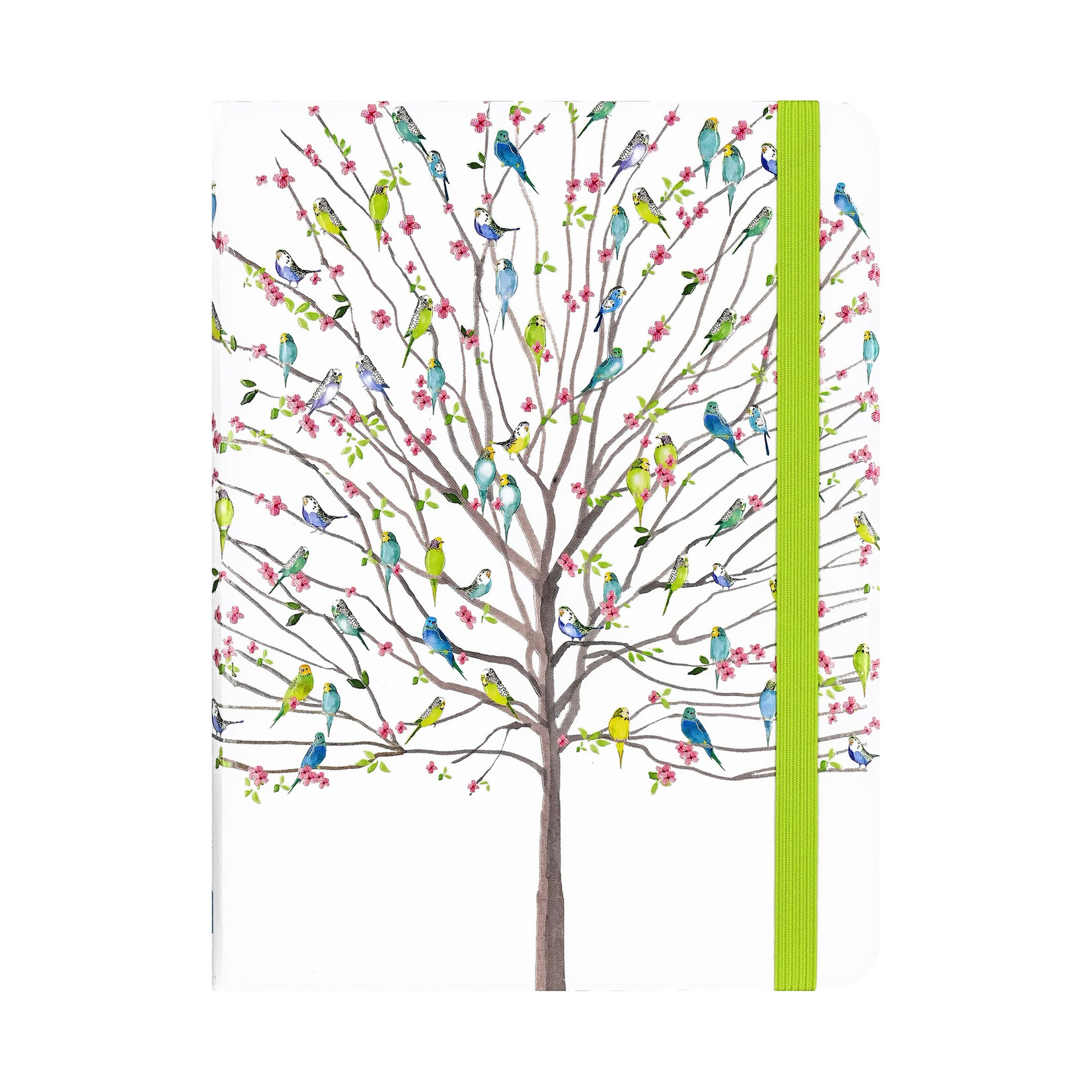 Peter Pauper Press Journal - Mid-Size - Tree of Budgies