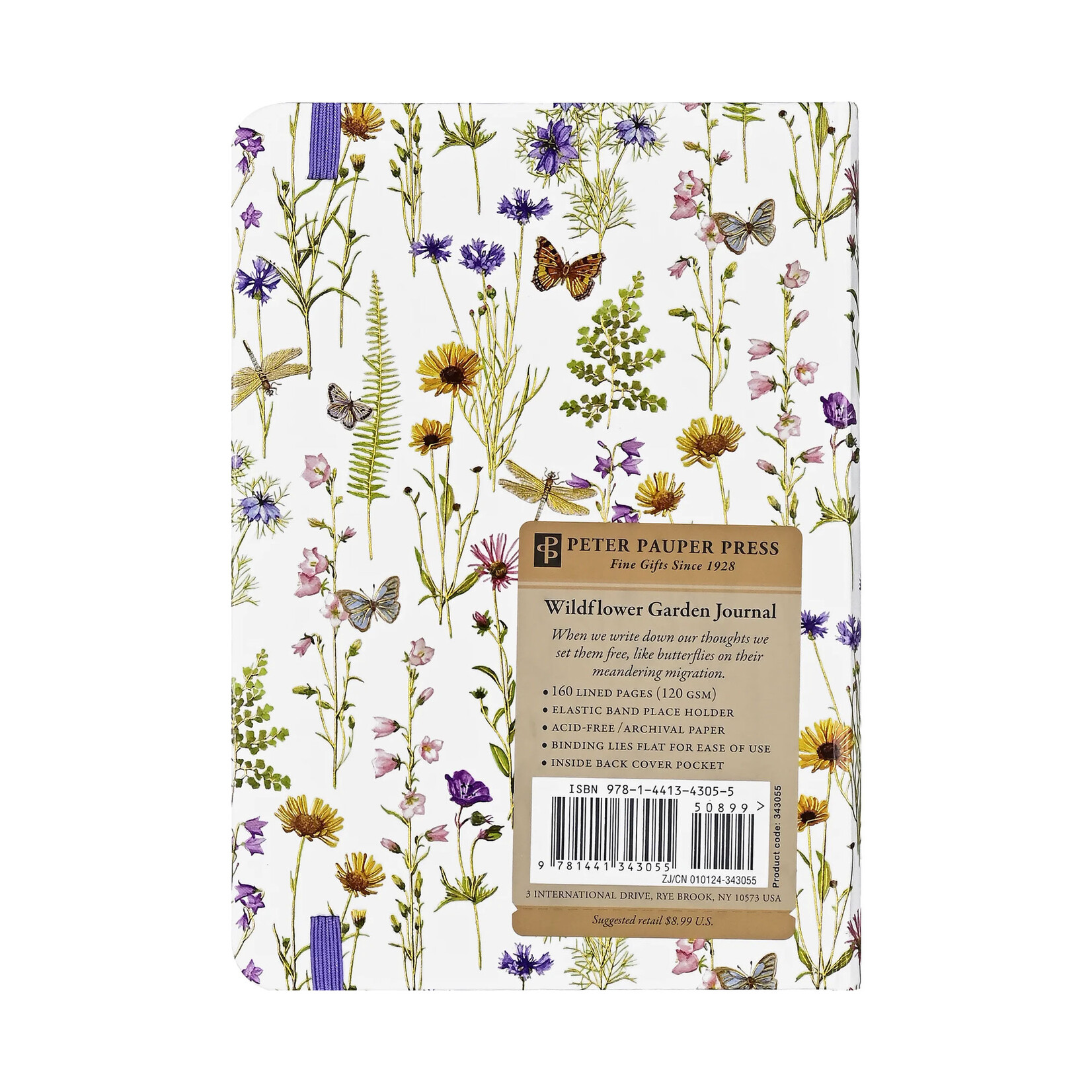 Peter Pauper Press Journal - Small - Wildflower Garden