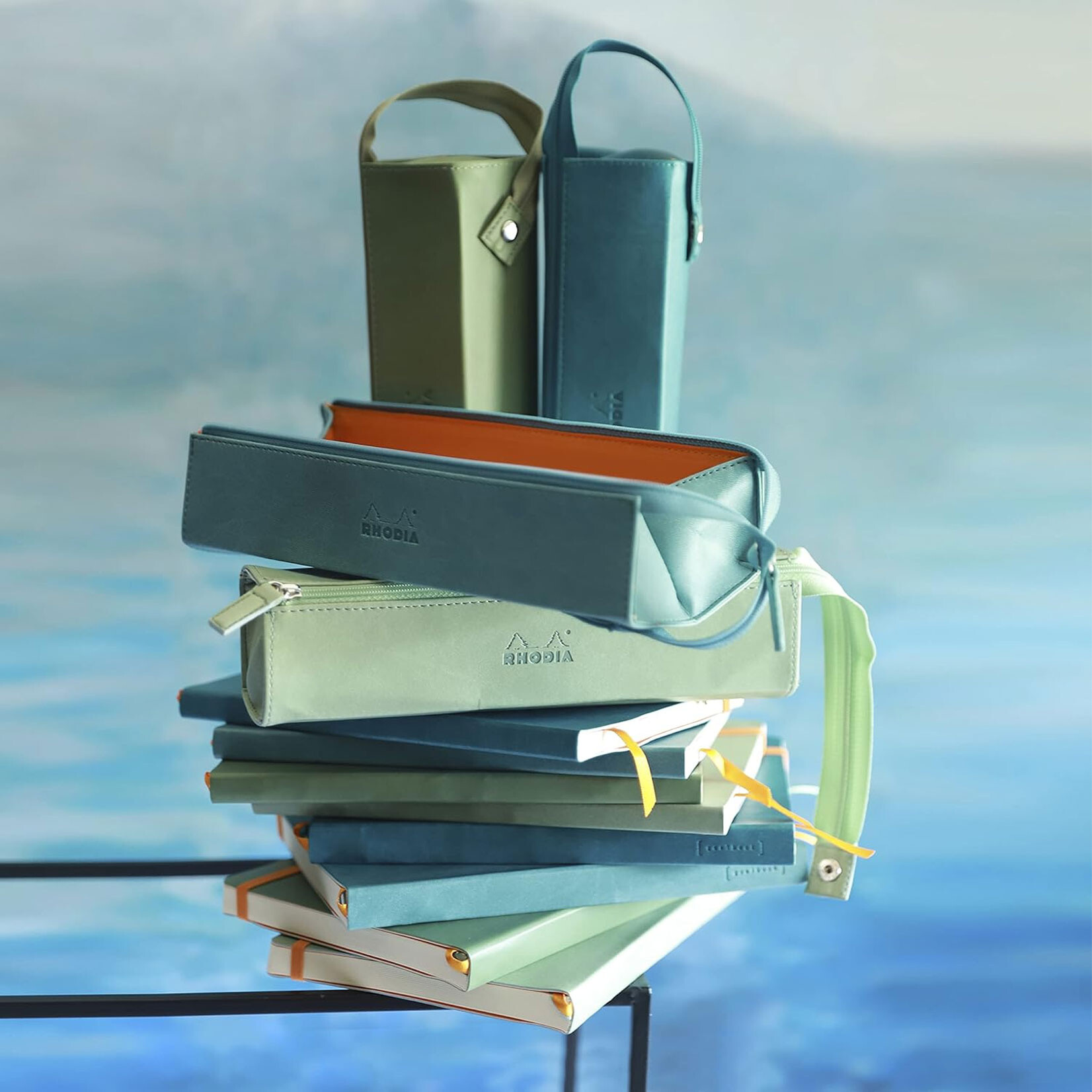 Rhodia Rhodia A5 Notebook - Celadon - Lined / Dot Grid