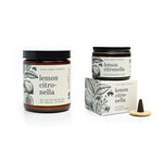Broken Top Lemon Citronella - 9oz Soy Candle | Incense Cones