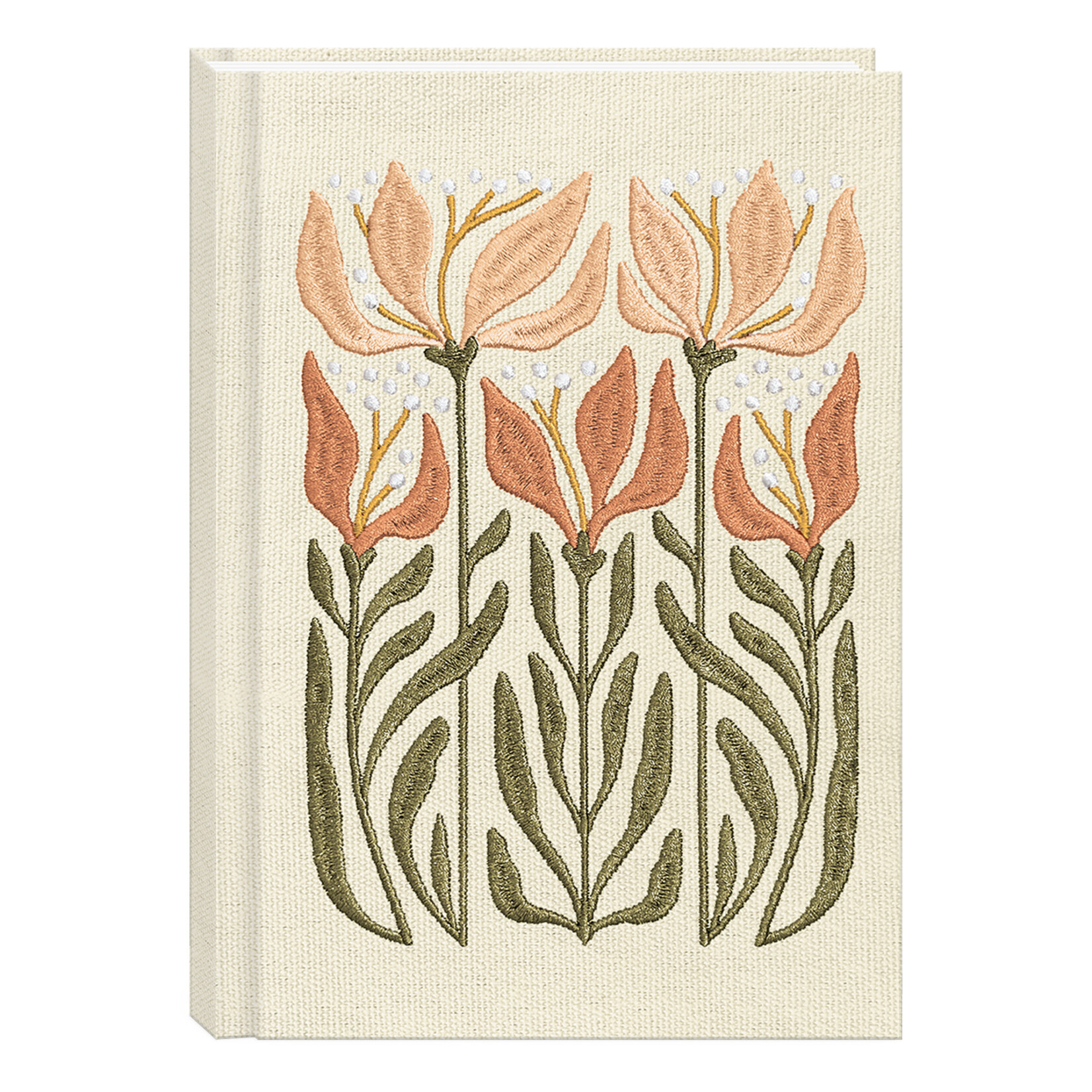 Lady Jayne Fabric Journal - Flower Market - Lilies
