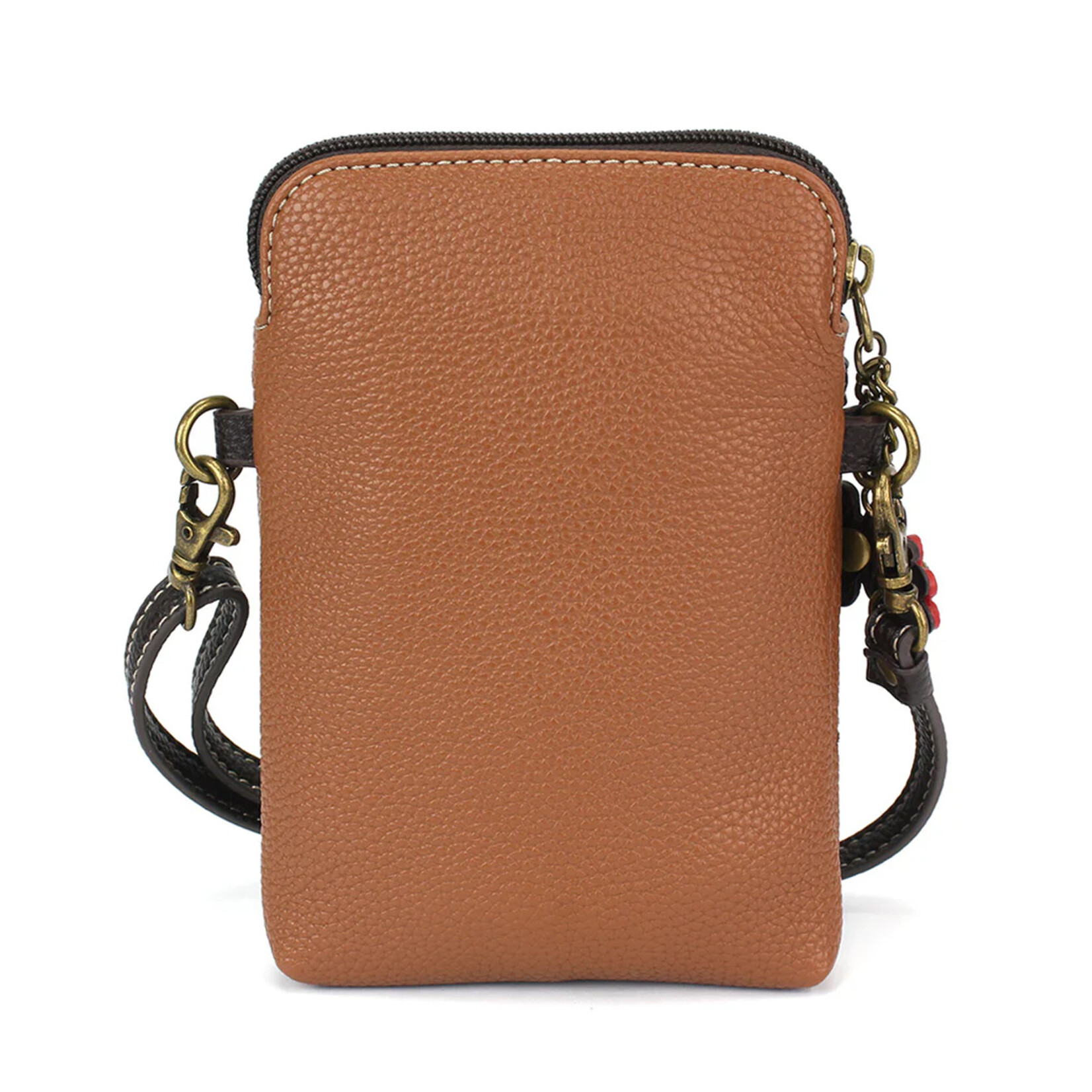 Chala Cellphone Crossbody - Black Bear - Brown
