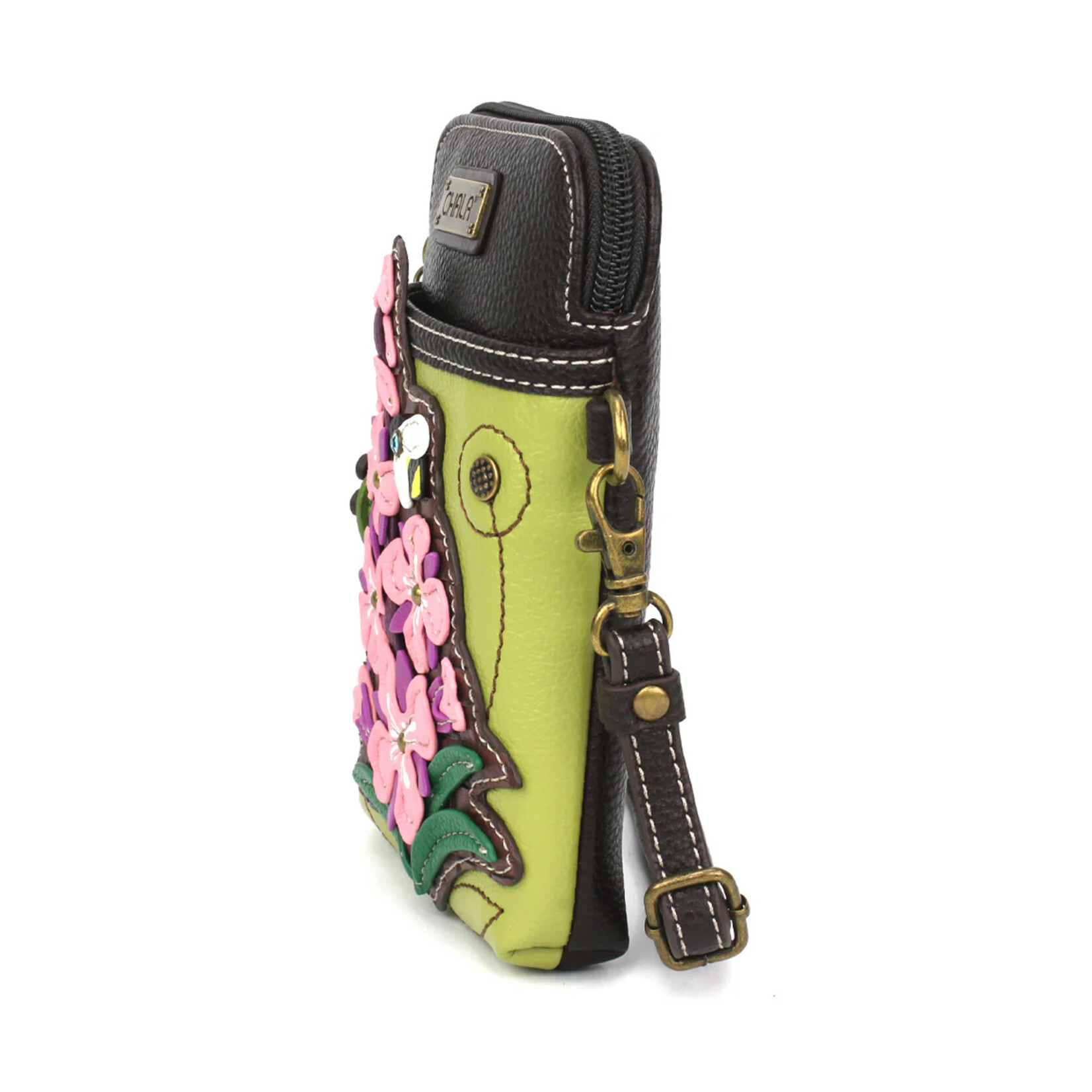 Chala Cellphone Crossbody - Fireweed - Green