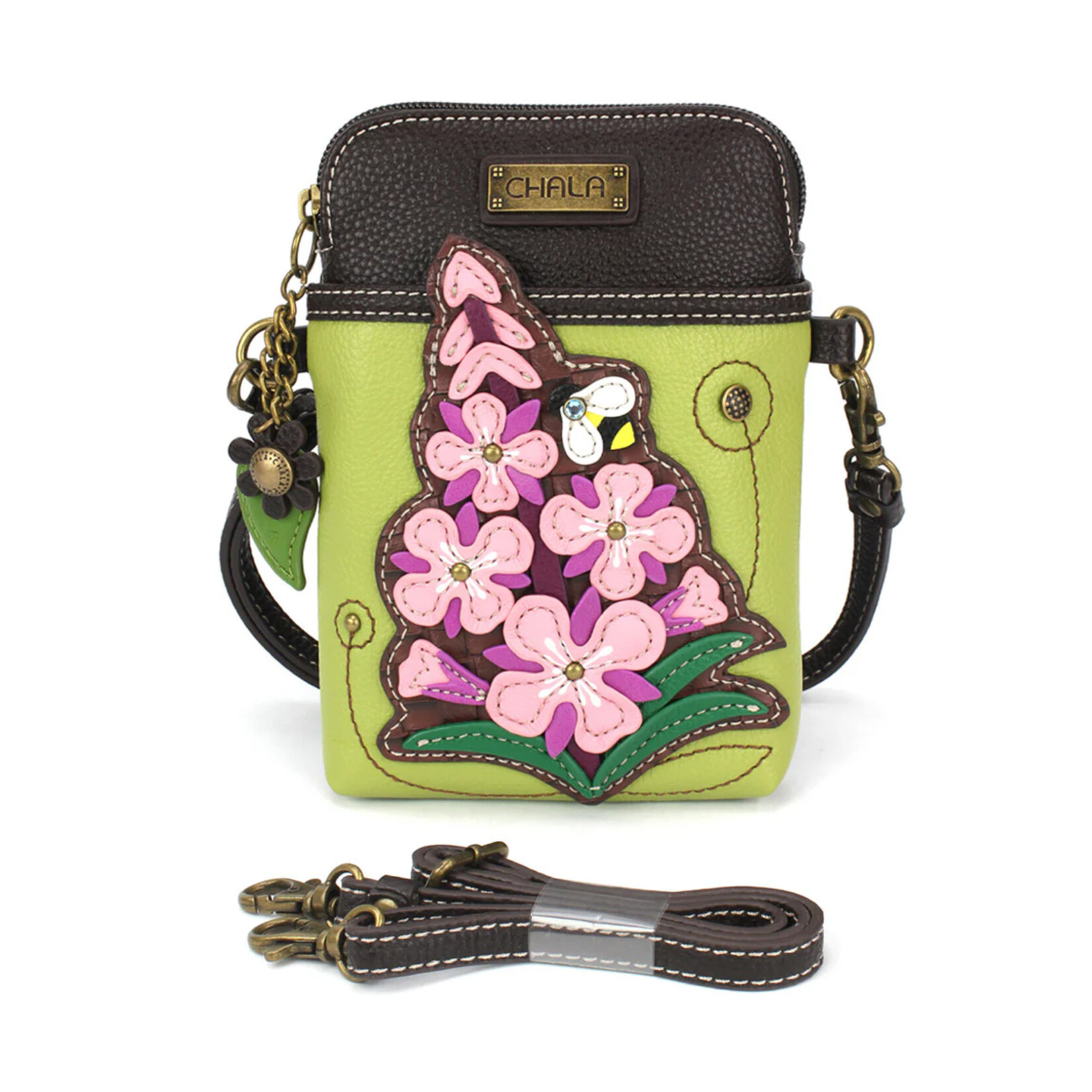 Chala Cellphone Crossbody - Fireweed - Green
