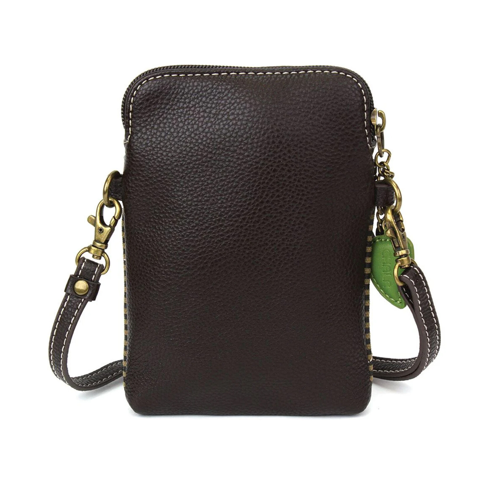 Chala Cellphone Crossbody - Two Bears - Olive Stripe