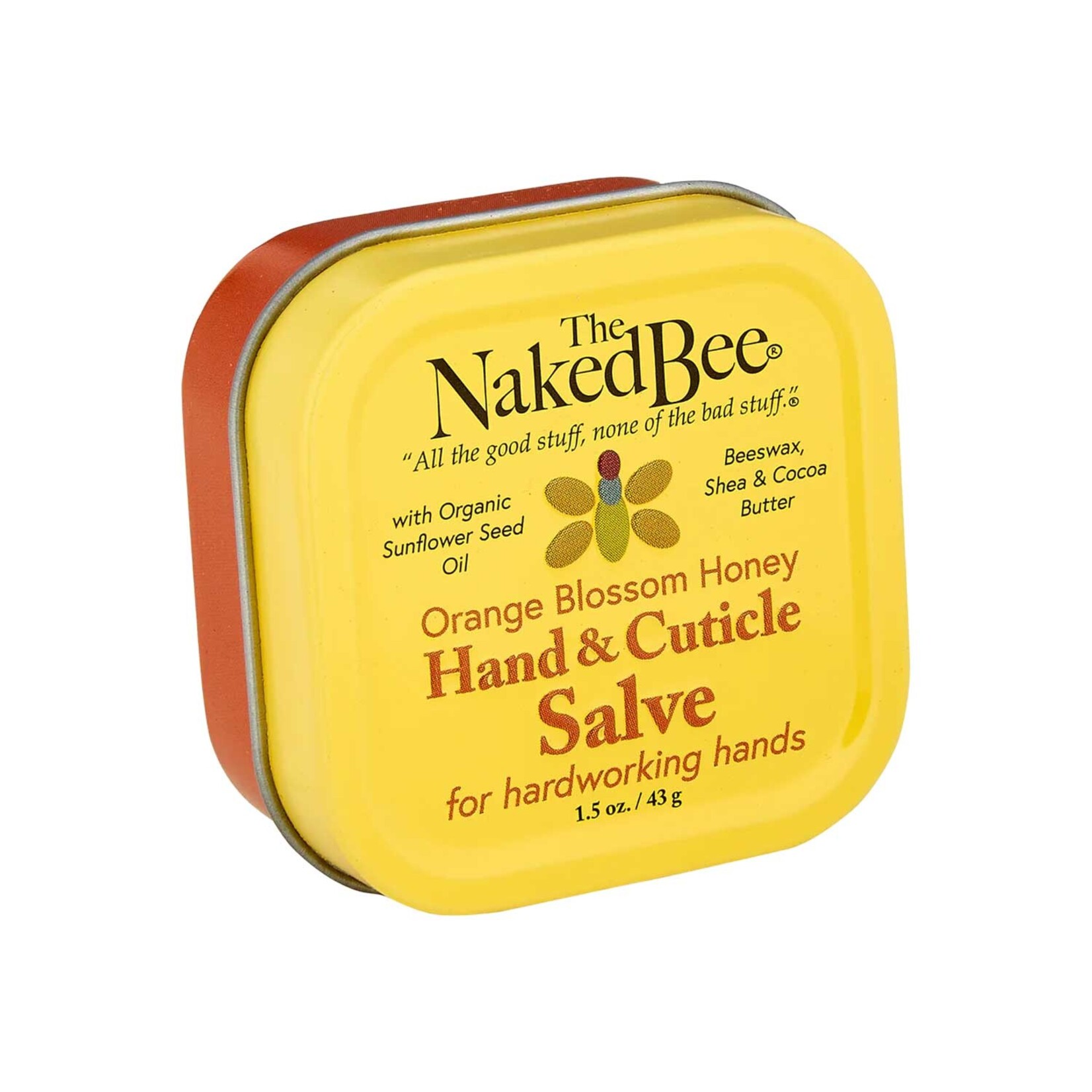 Naked Bee Hand & Cuticle Salve - Orange Blossom Honey - 1.5oz
