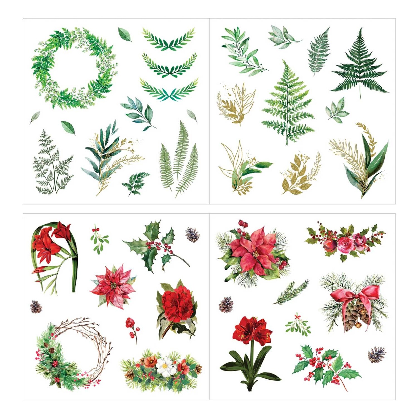 Peter Pauper Press Sticker Book - Bunches of Botanicals