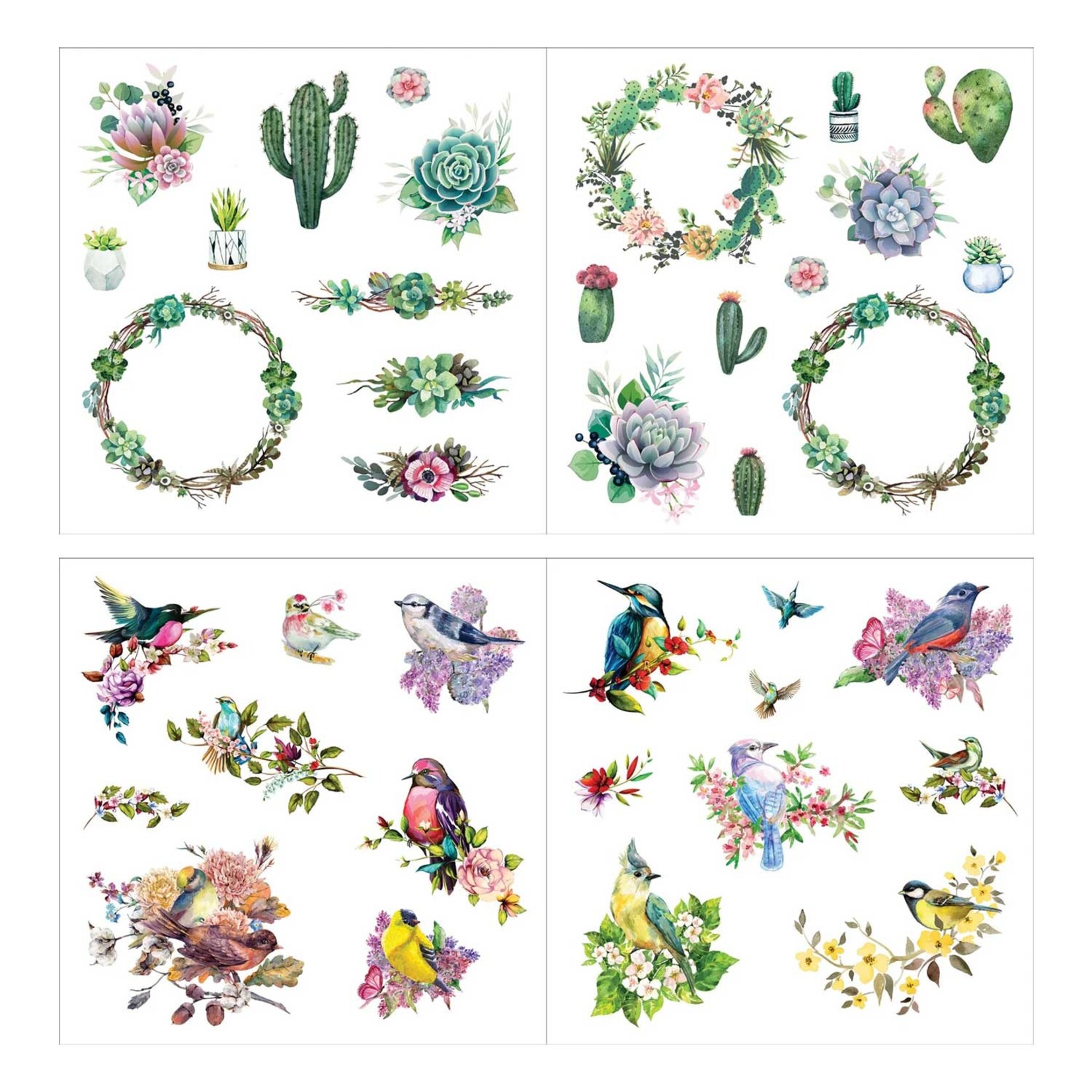 Peter Pauper Press Sticker Book - Bunches of Botanicals