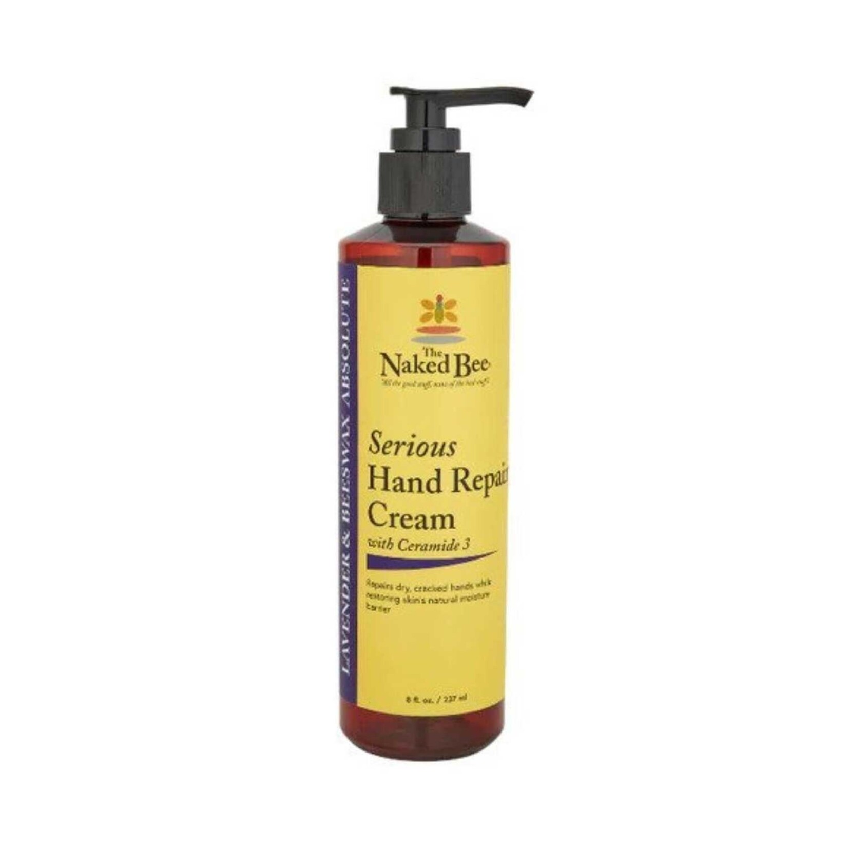 Naked Bee Serious Hand Repair Cream - Lavender & Beeswax Absolute - 8oz