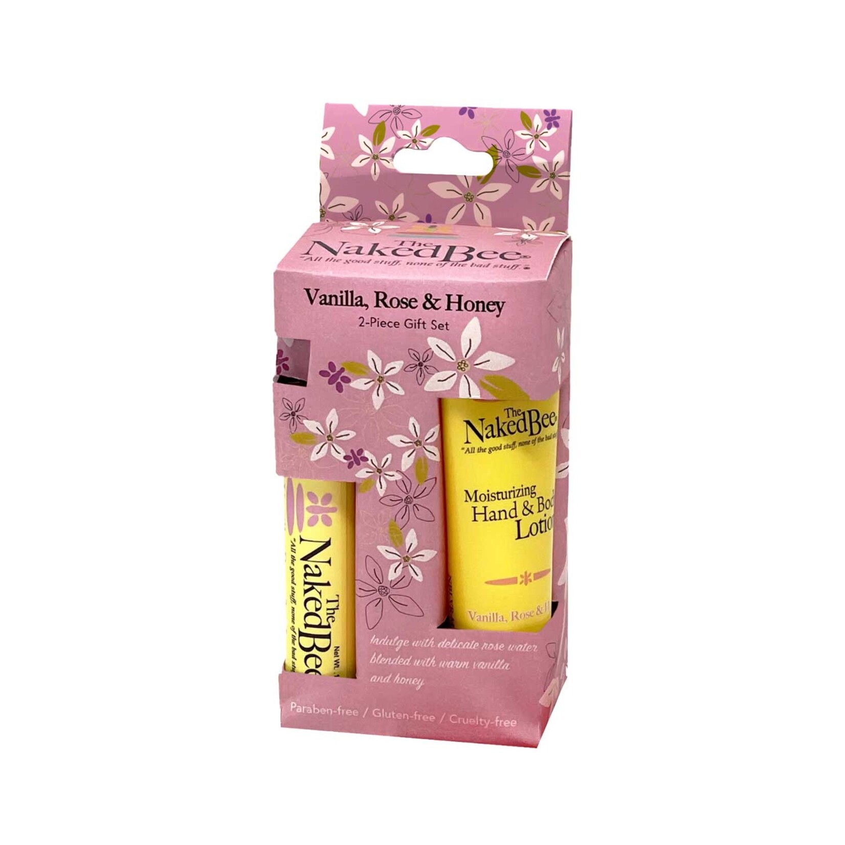 Naked Bee Pocket Pack - Vanilla Rose Honey