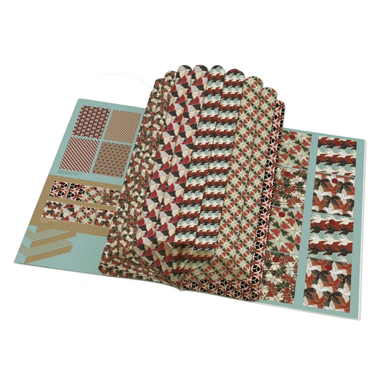 Bekking & Blitz Gift Wrap Book - M.C. Escher