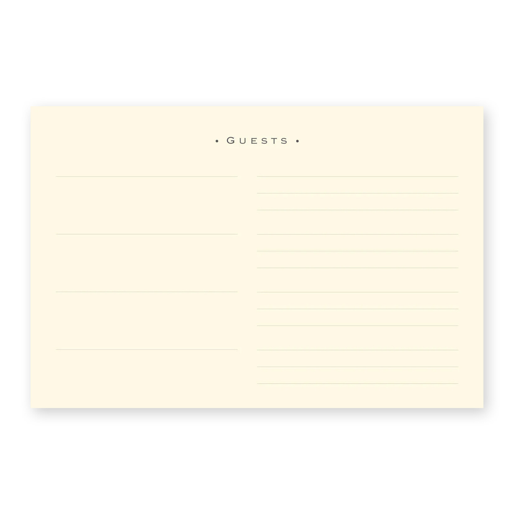 Peter Pauper Press Guest Book - Artisan - Sea Foam